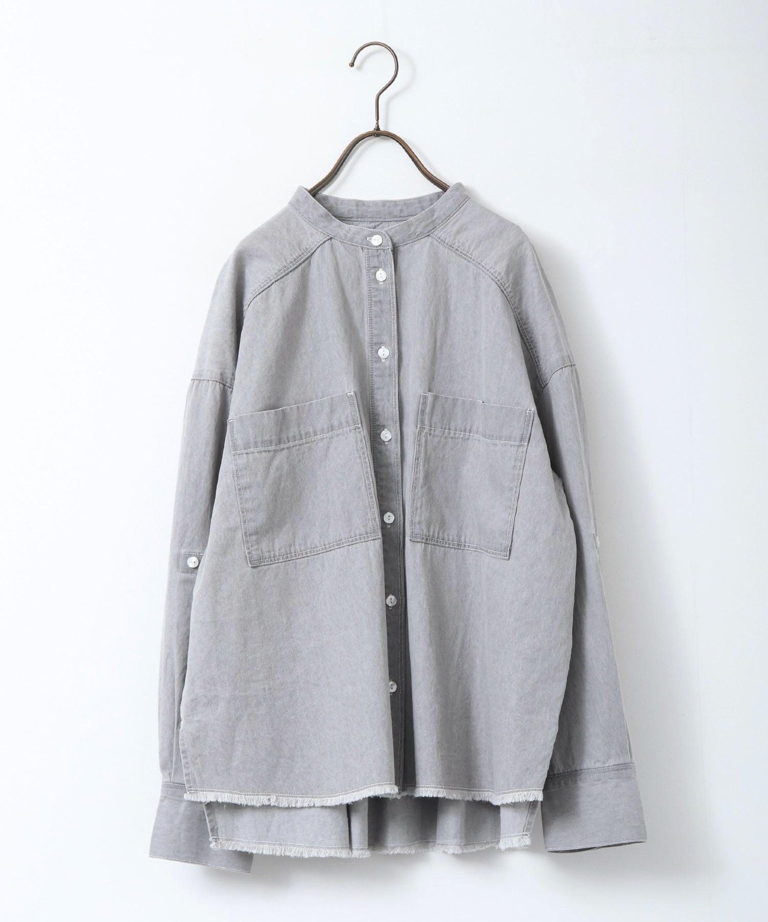 COTTON DENIM SHIRT
