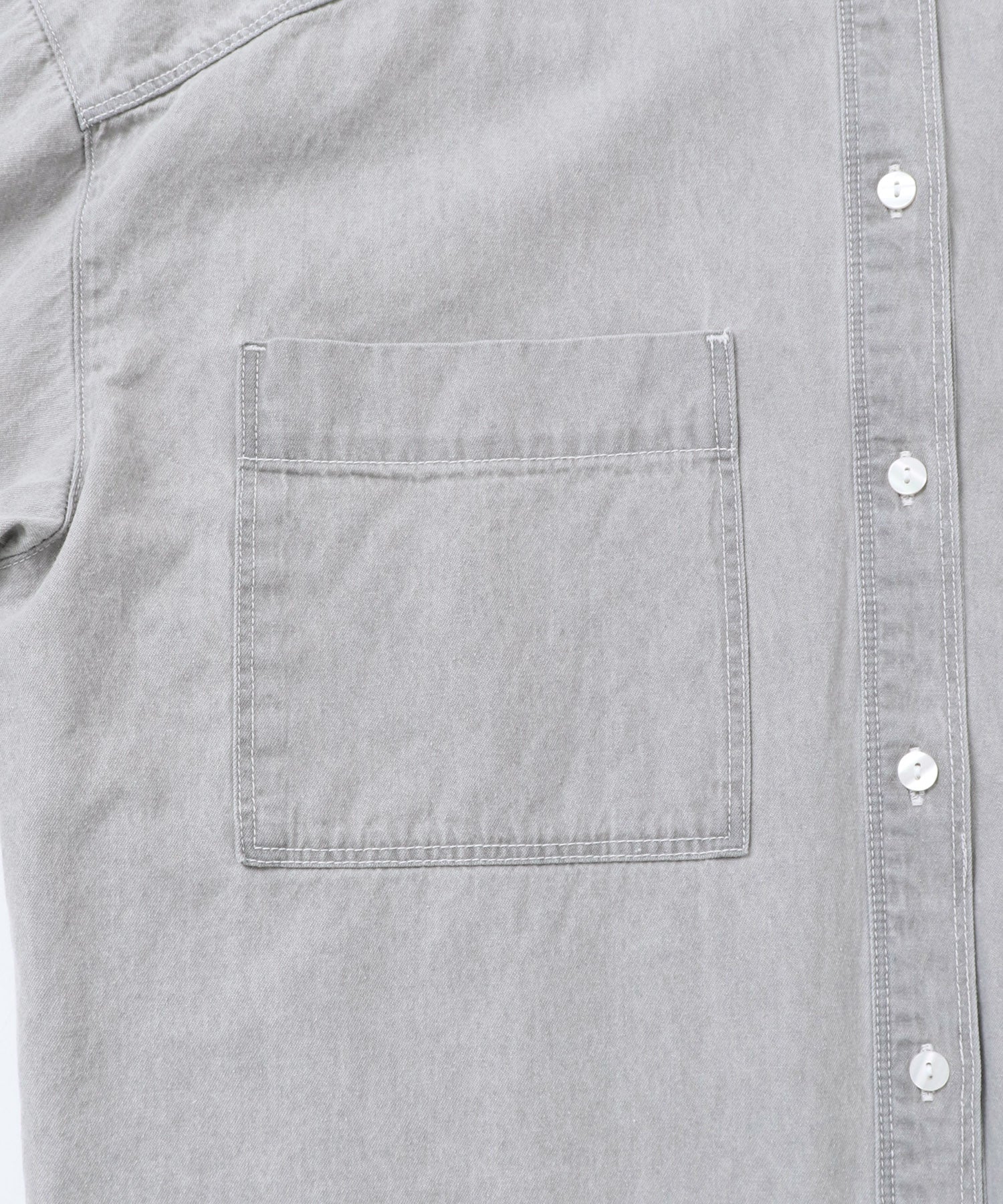 COTTON DENIM SHIRT