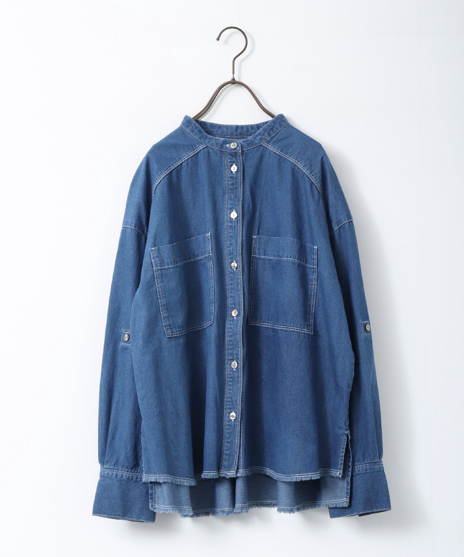 COTTON DENIM SHIRT