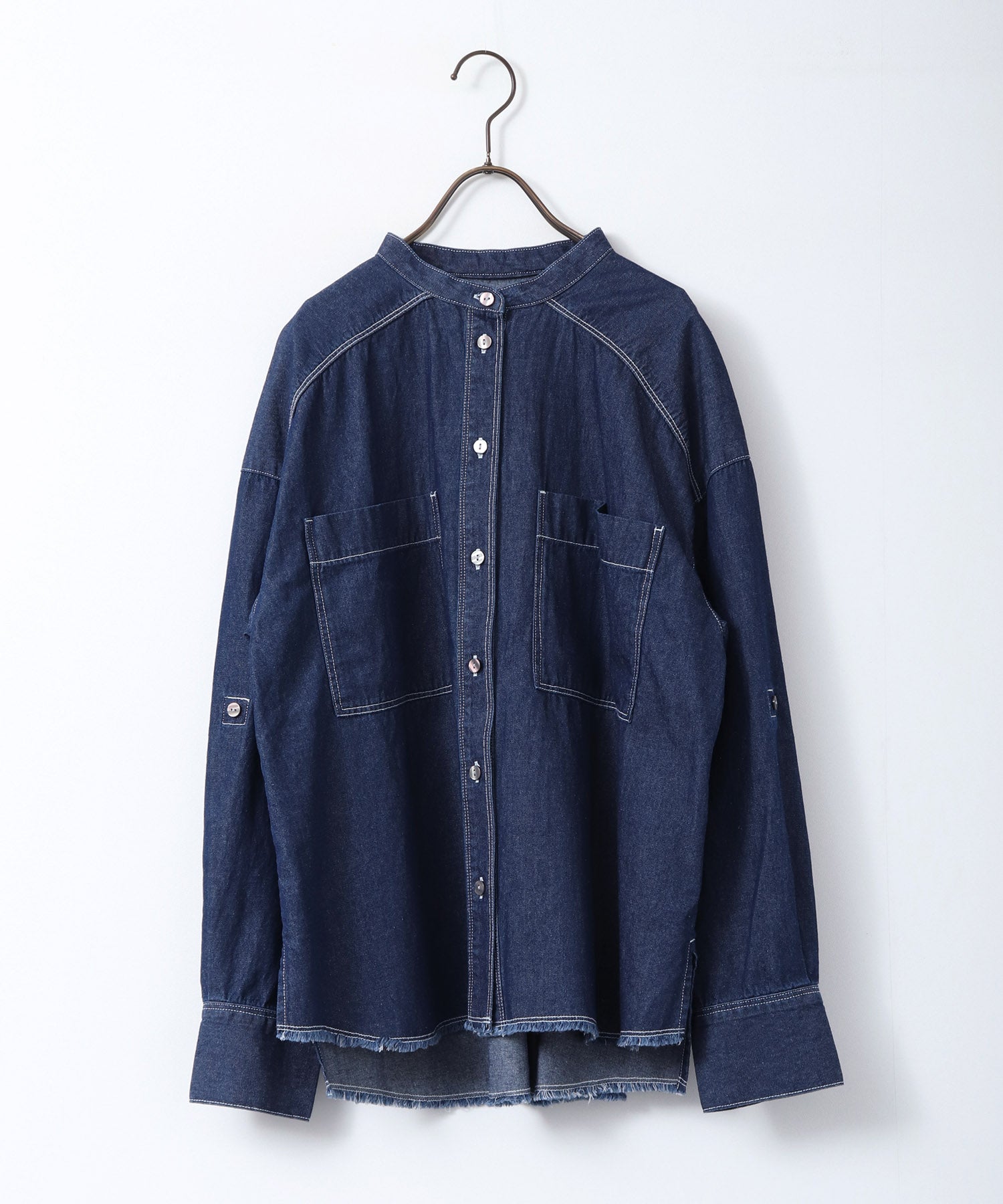COTTON DENIM SHIRT