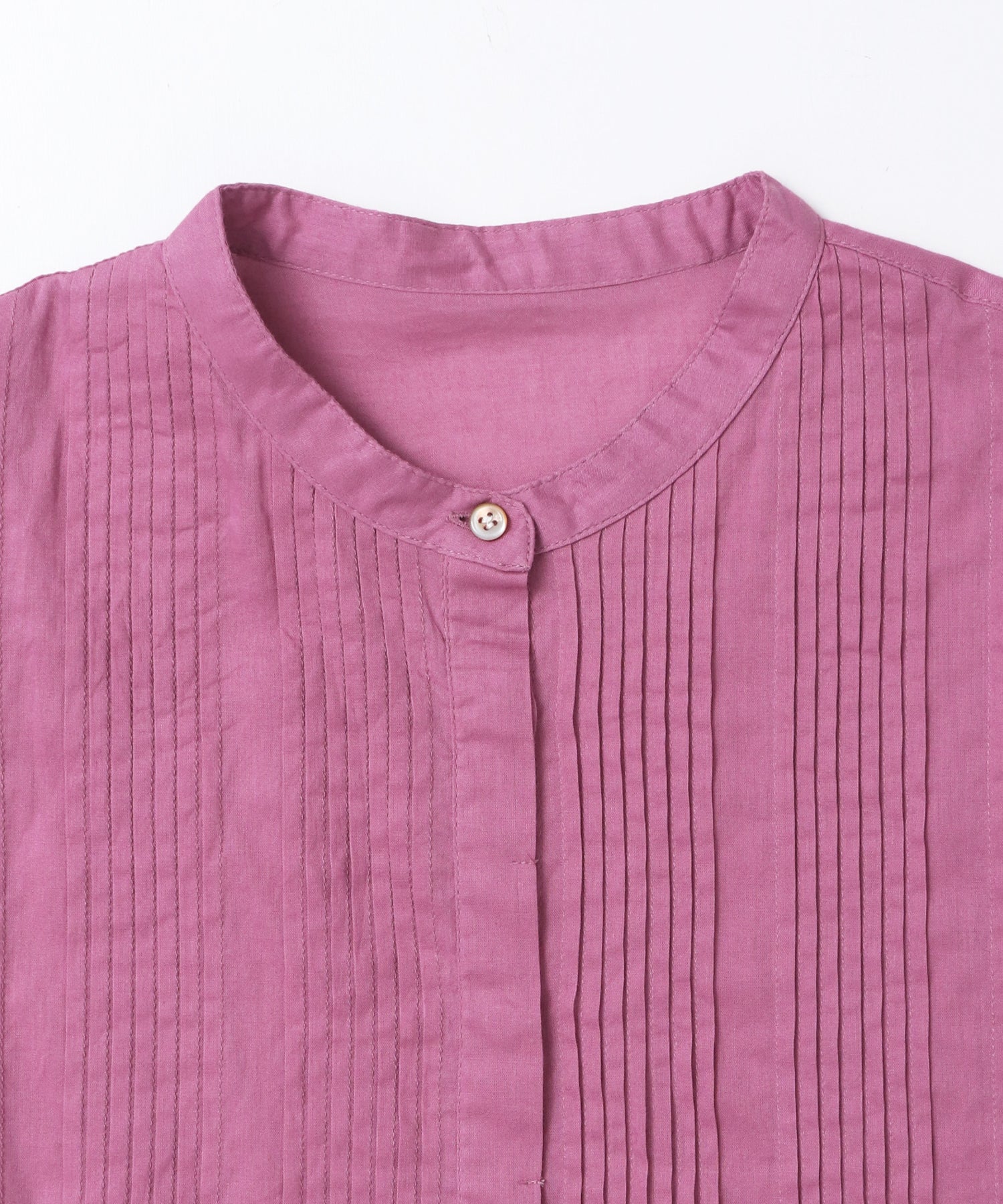 COTTON VOILE PINSTRIPE BLOUSE