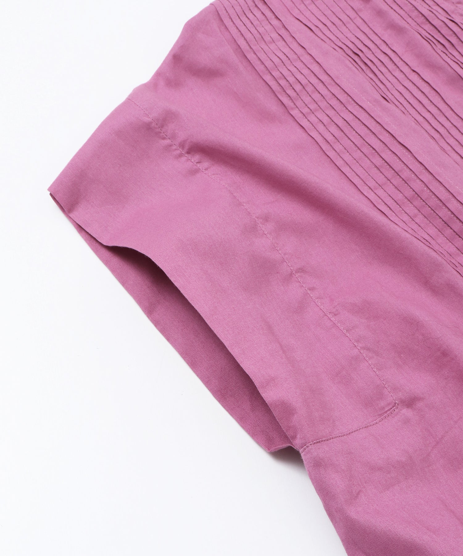 COTTON VOILE PINSTRIPE BLOUSE