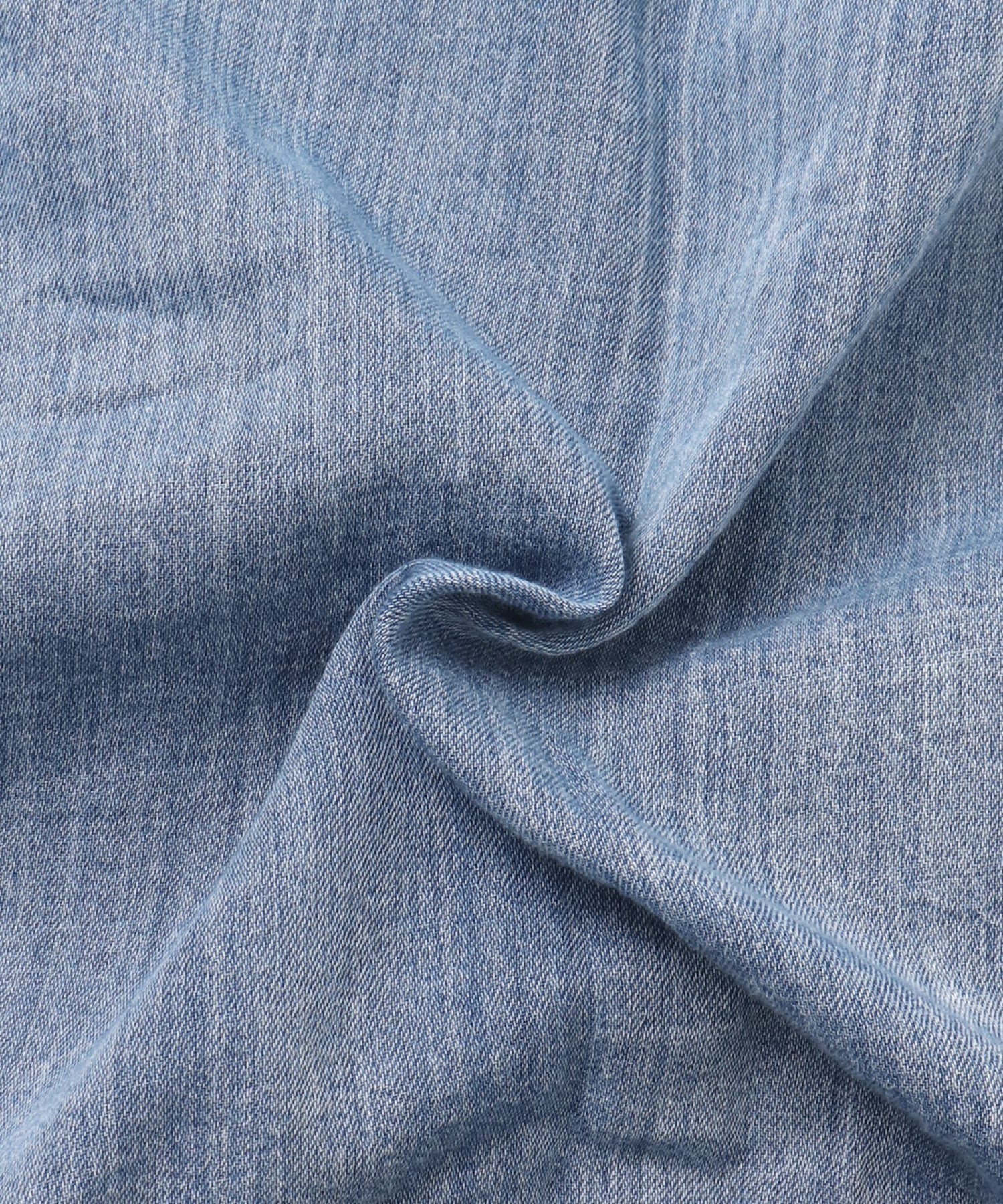 [PRE-ORDER]SHEER DENIM SHORT-SLEEVE SHIRT