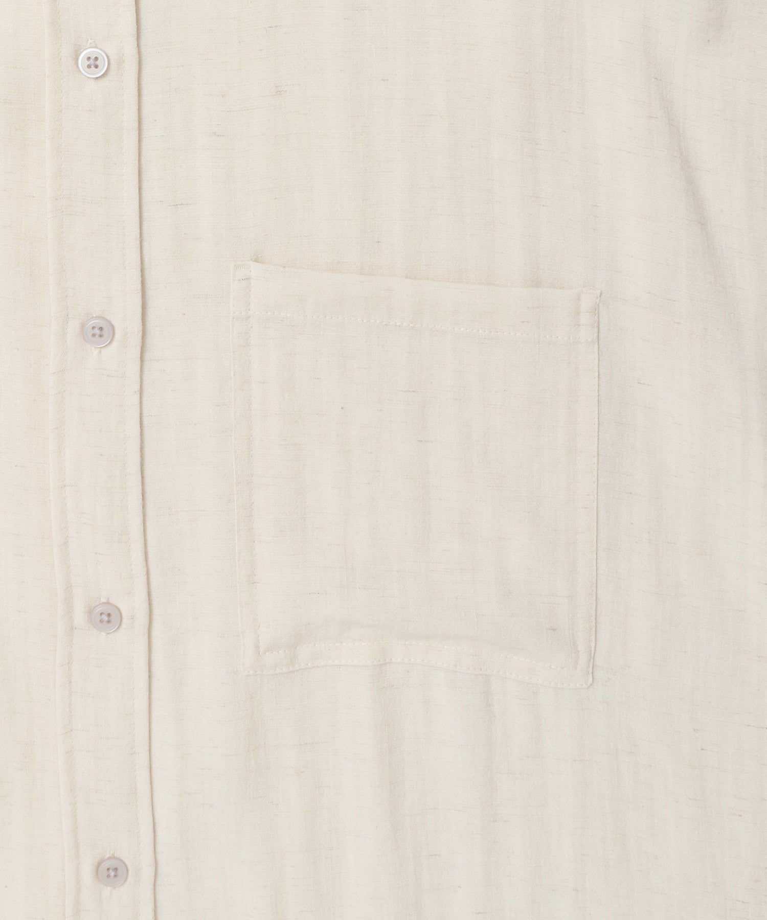 LINEN-RAYON DOLMAN OVERSHIRT