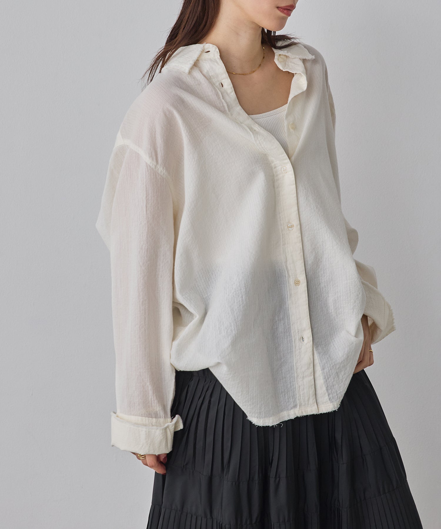 DOBBY STRIPE SHIRT