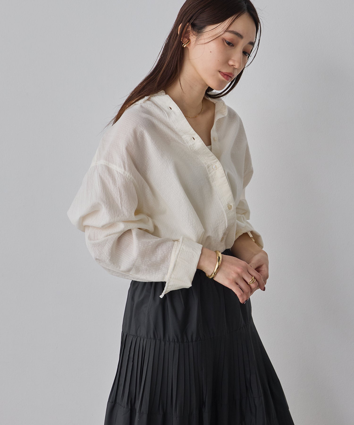 DOBBY STRIPE SHIRT