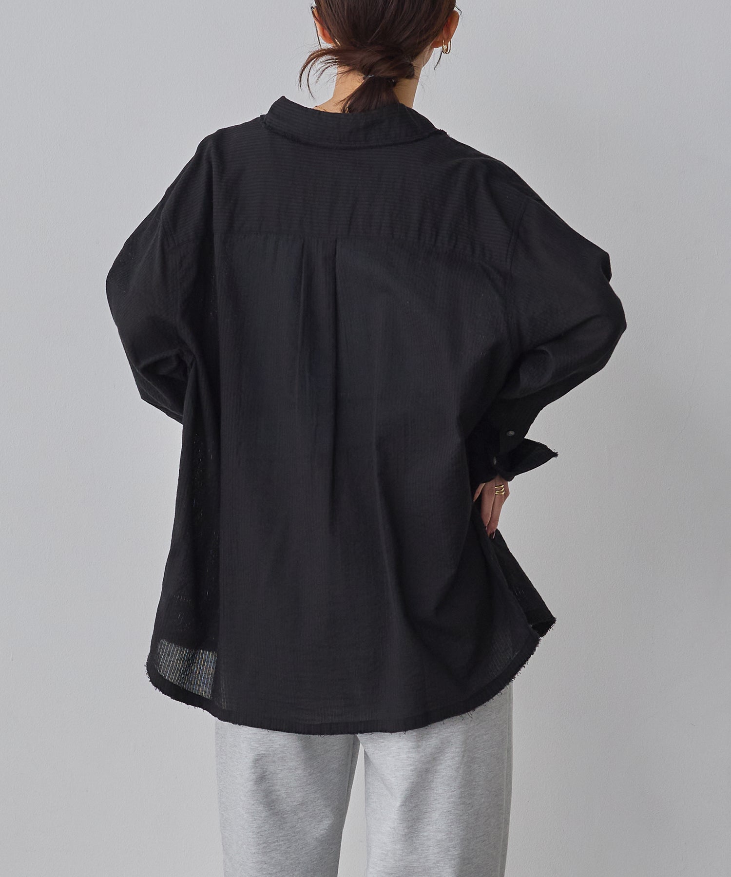 DOBBY STRIPE SHIRT