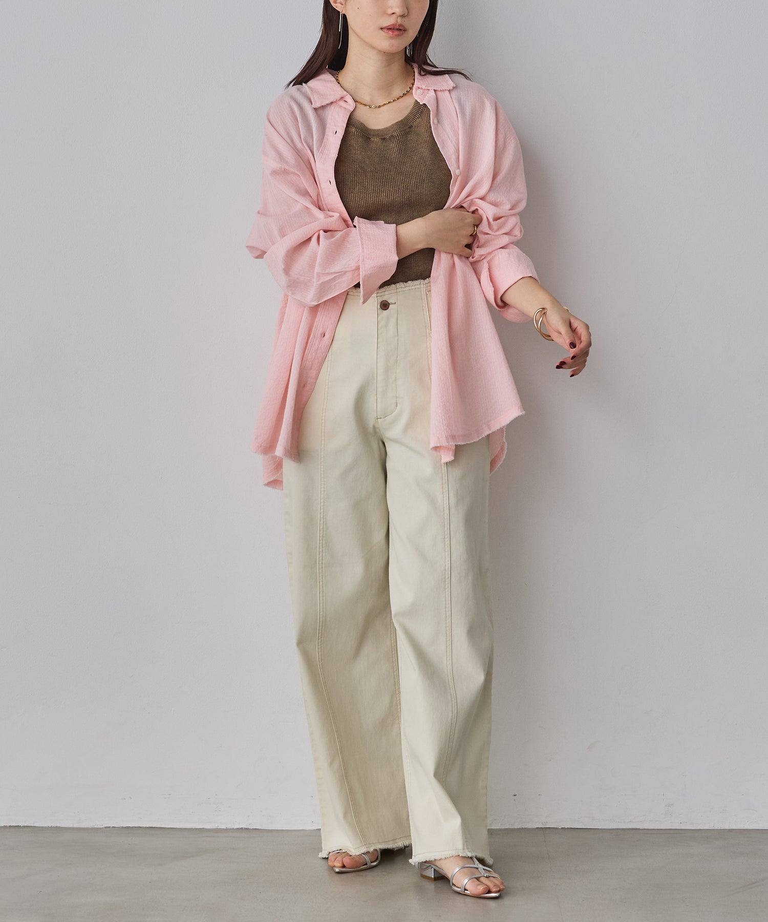 DOBBY STRIPE SHIRT