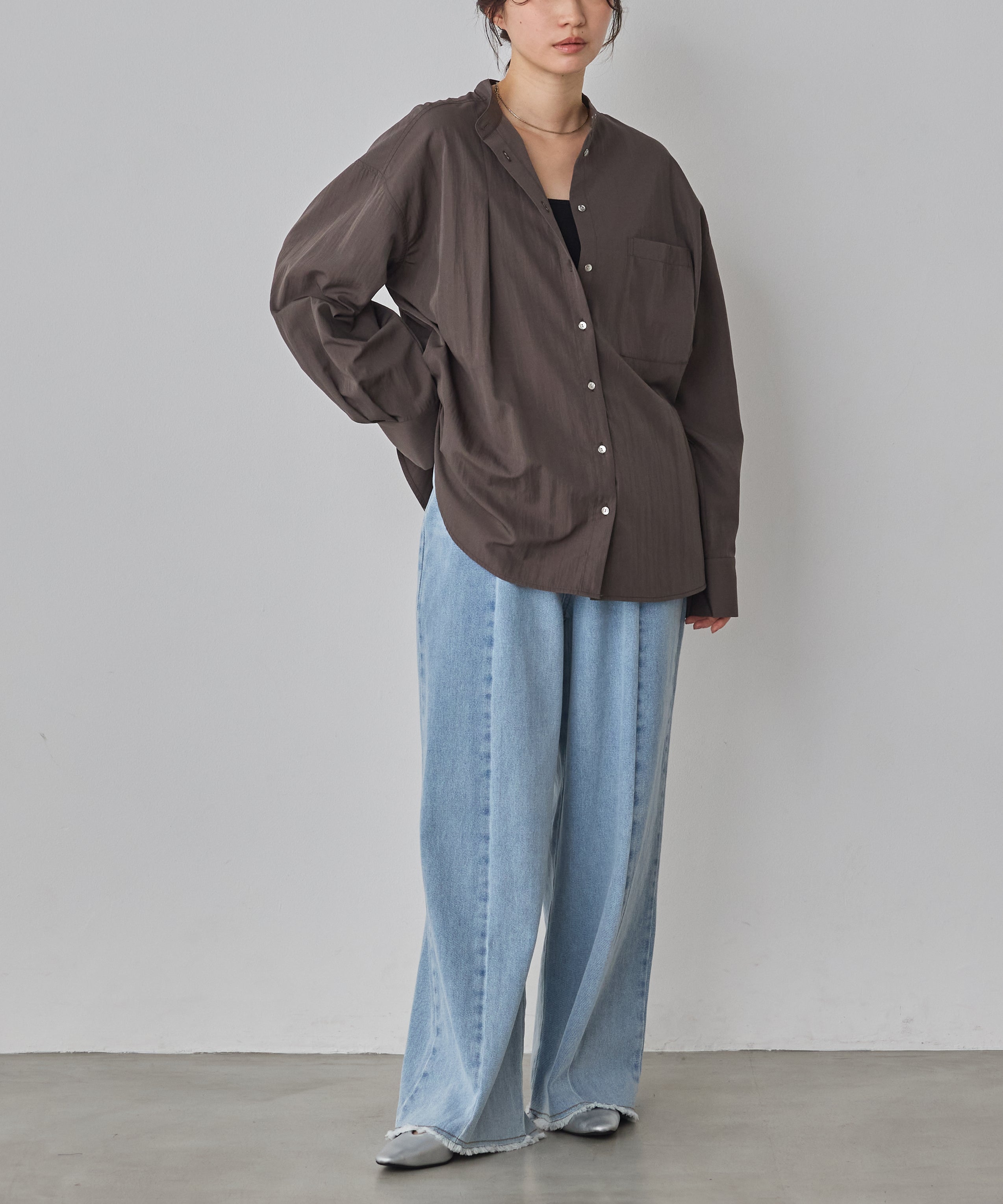 model : H160 着用サイズ : FREE