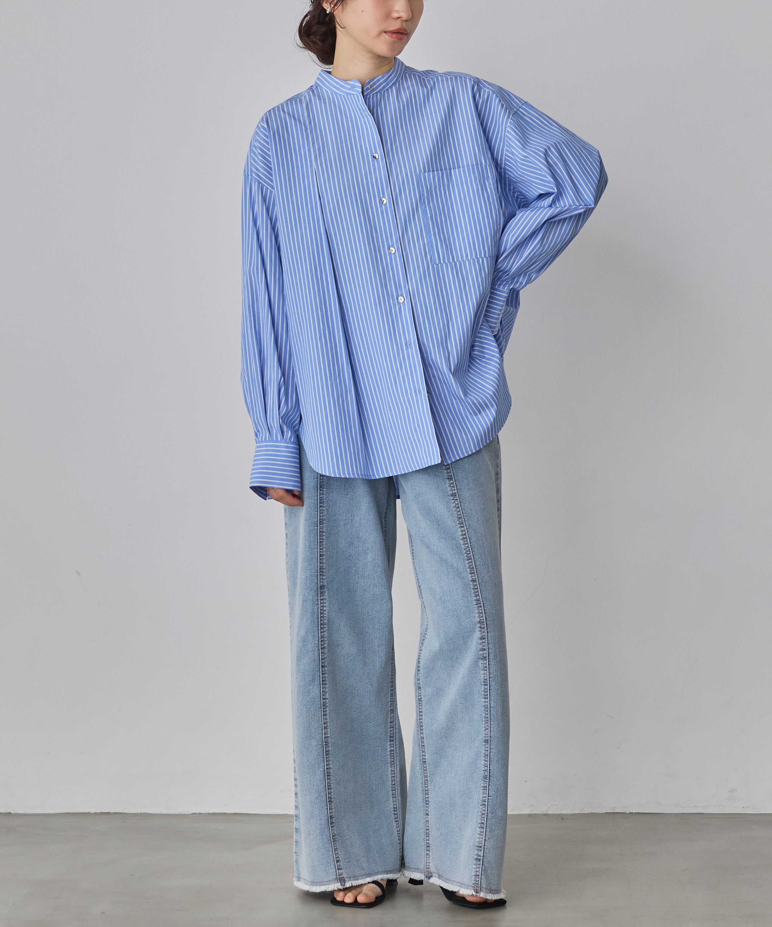 model : H160 着用サイズ : FREE