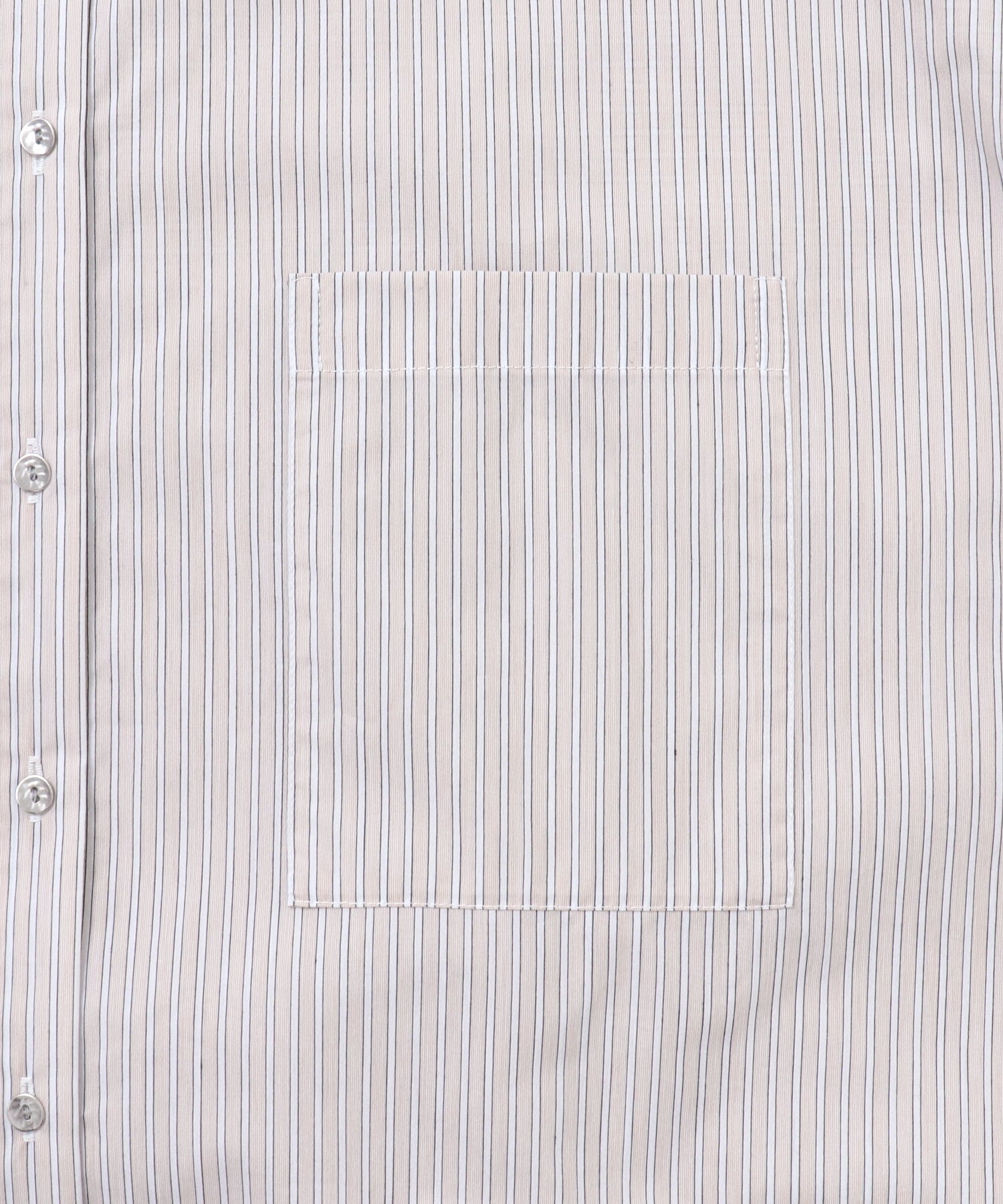 【WEB限定/別注】【イージーケア】バンドカラーオーバーデザインシャツ