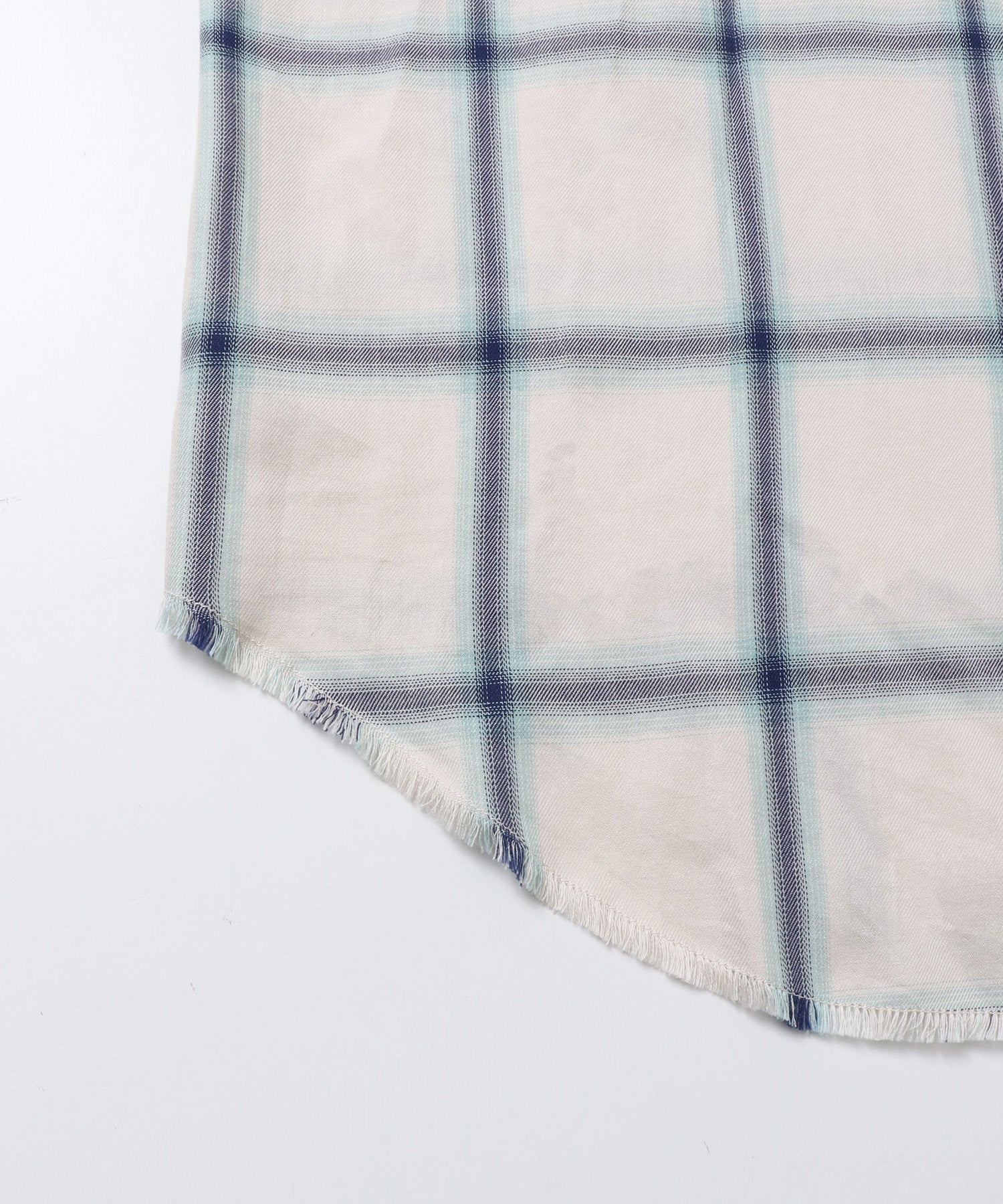 【新色追加】オンブレチェック オーバーシャツ