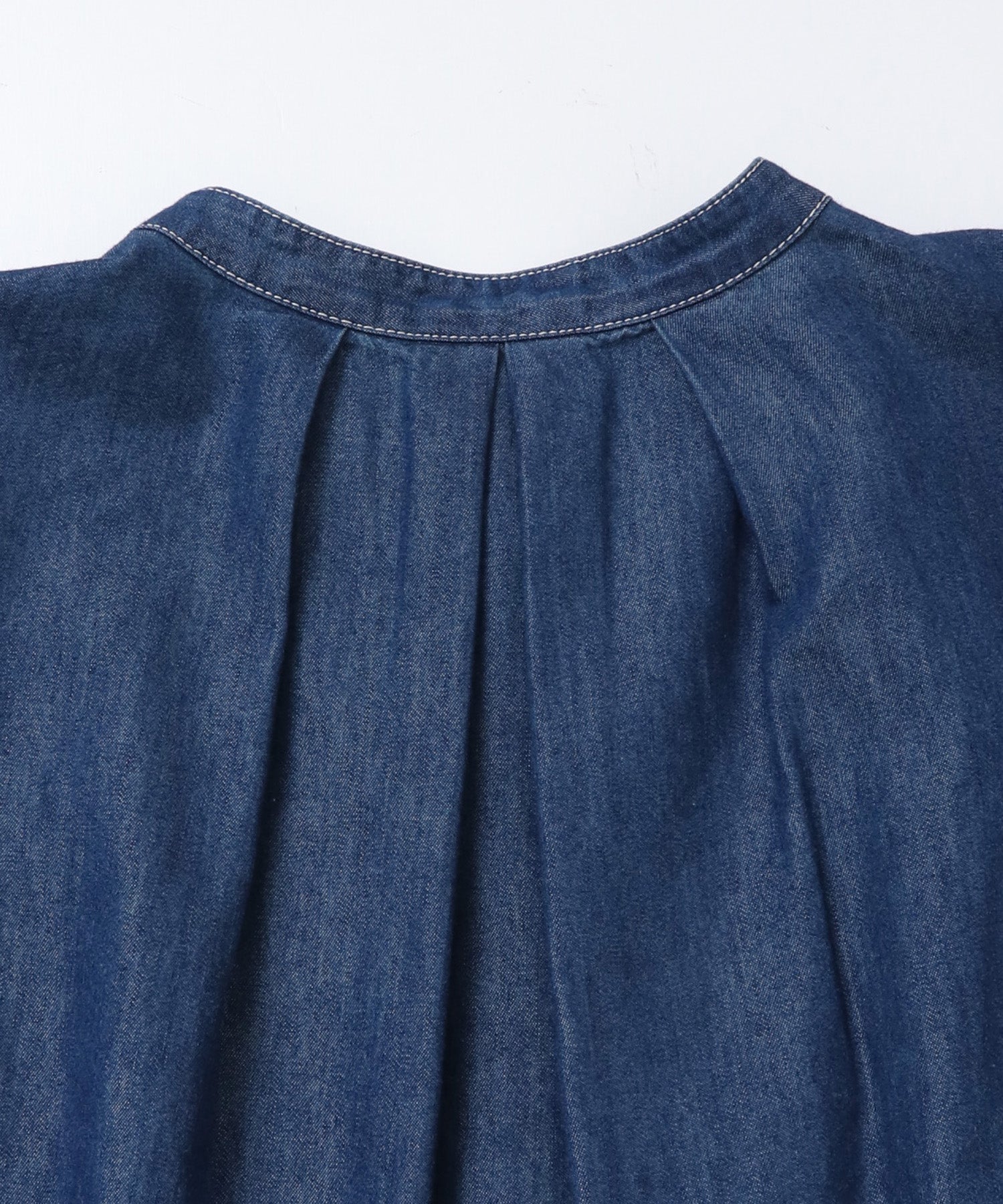 ポリエステルブロード バルーンシャツ