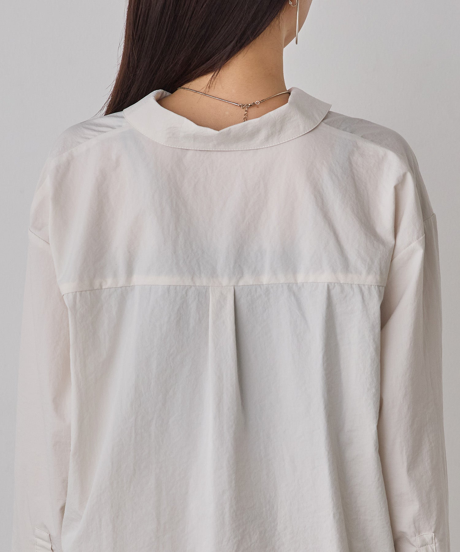 BROAD/TENCEL DENIM SKIPPER SHIRT