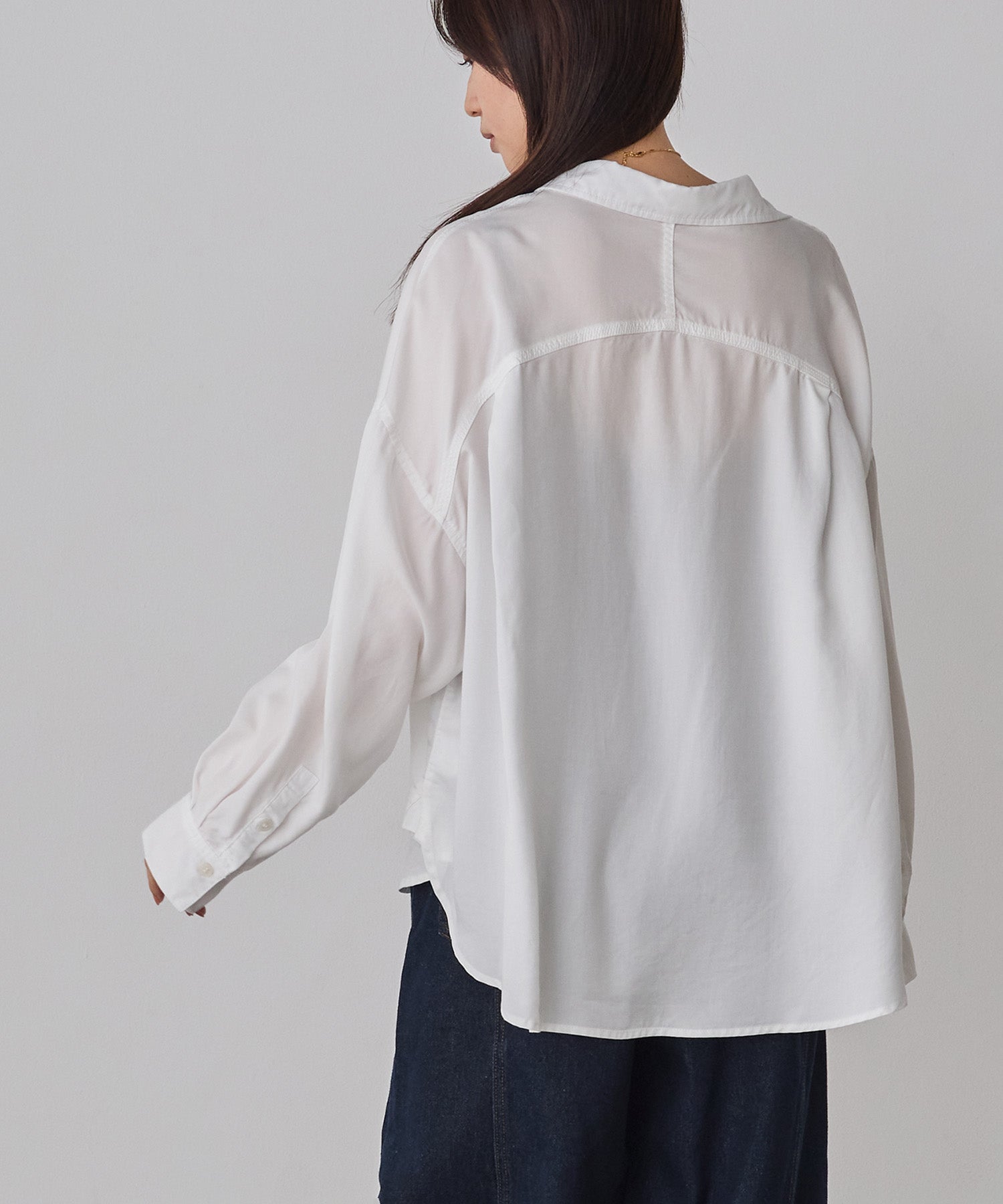 TENCEL DENIM OVERSHIRT