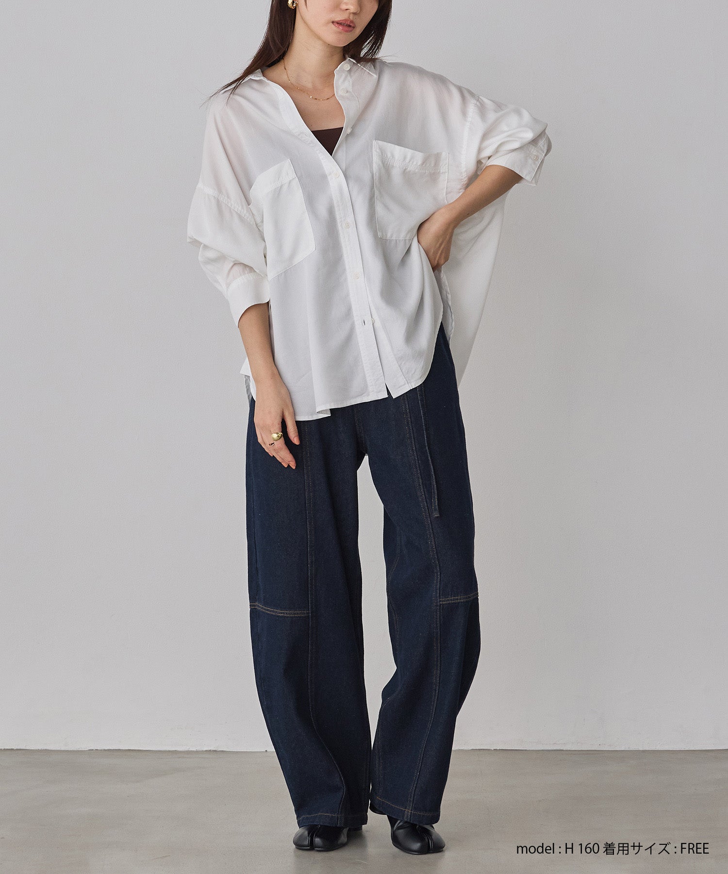 TENCEL DENIM OVERSHIRT