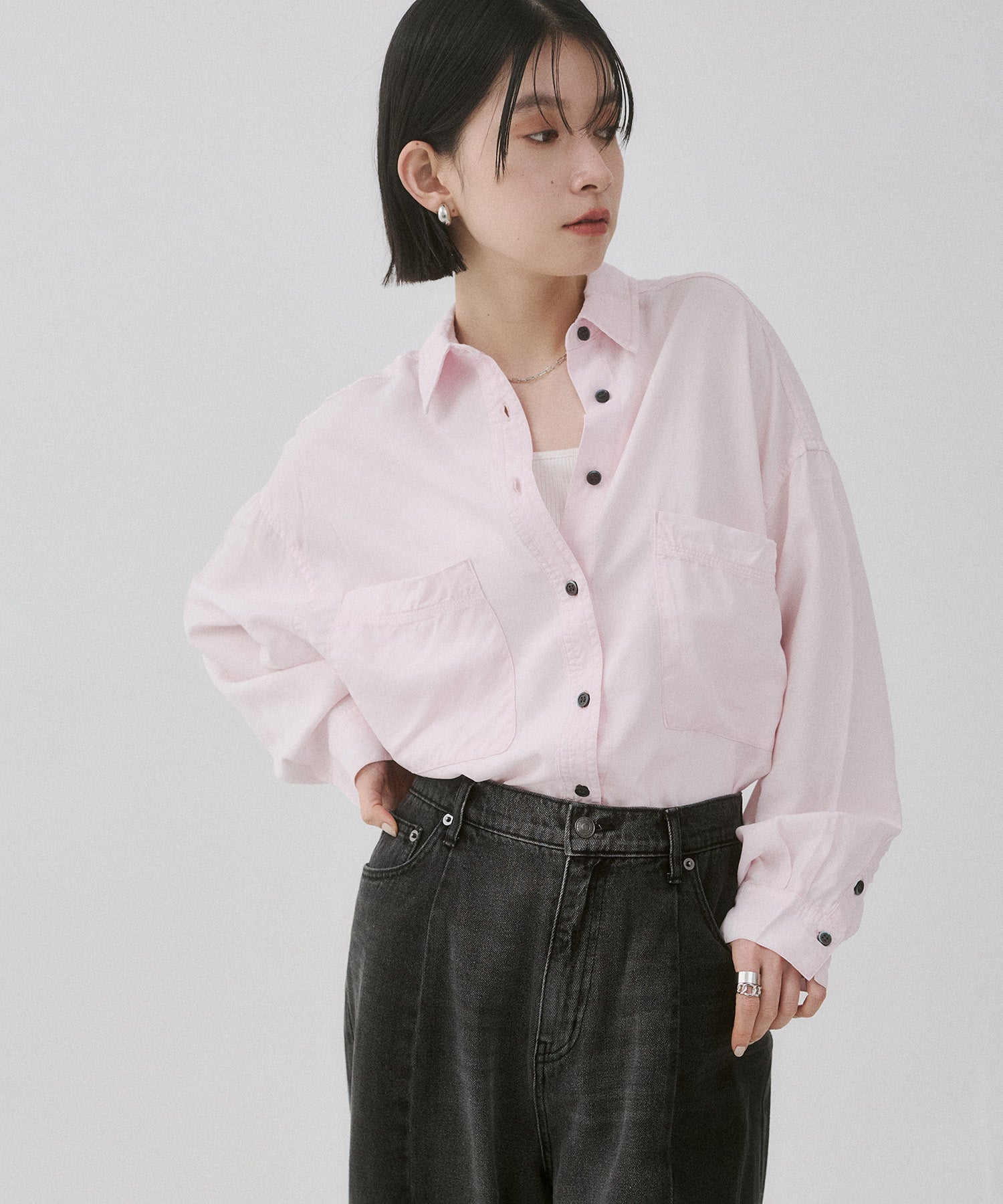 TENCEL DENIM OVERSHIRT