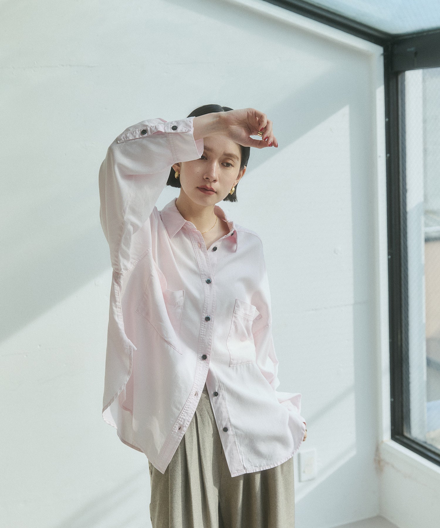 TENCEL DENIM OVERSHIRT