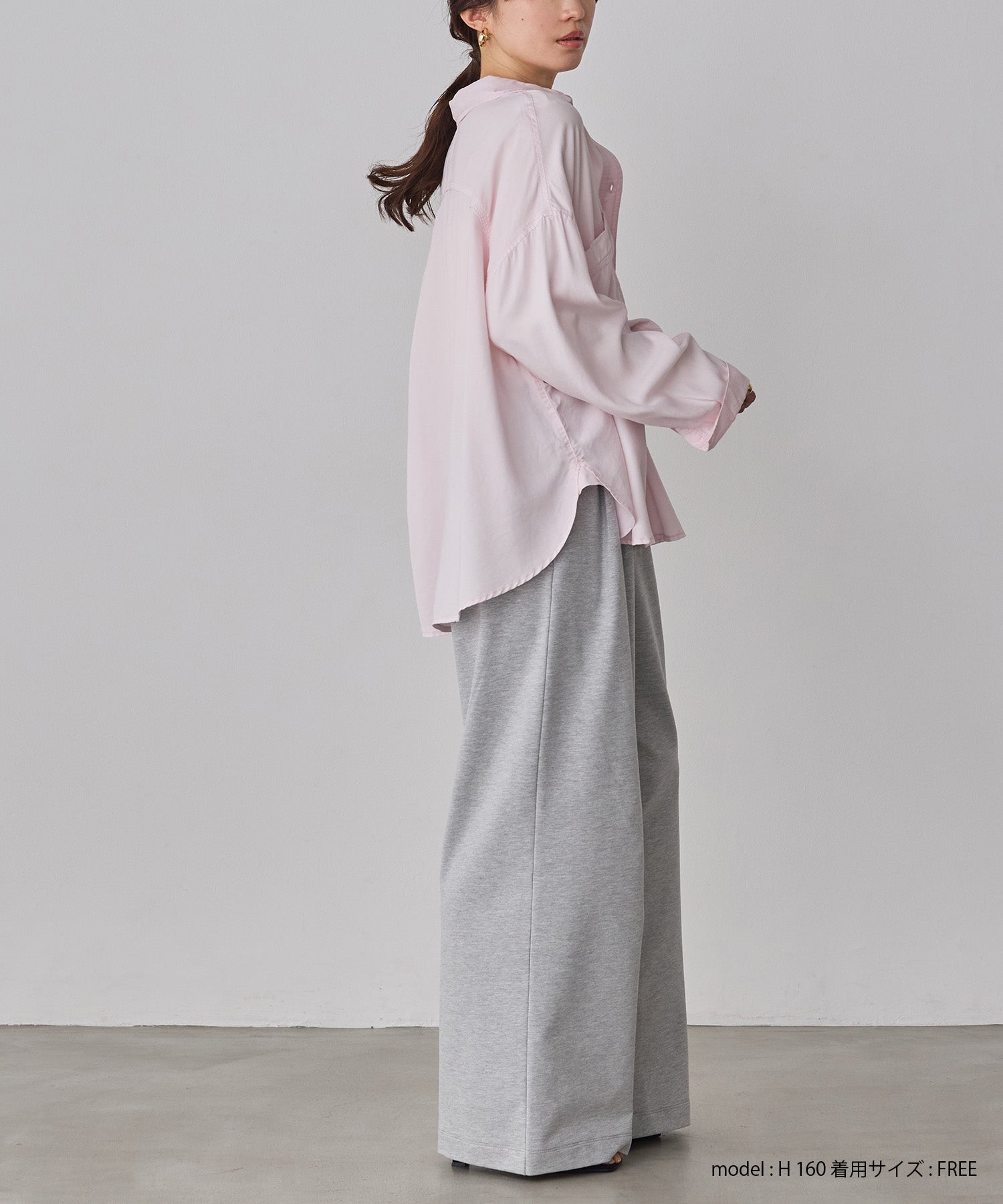 お纏め LIMITED] TENCEL DENIM PIECE-DYED OVERSHIRT