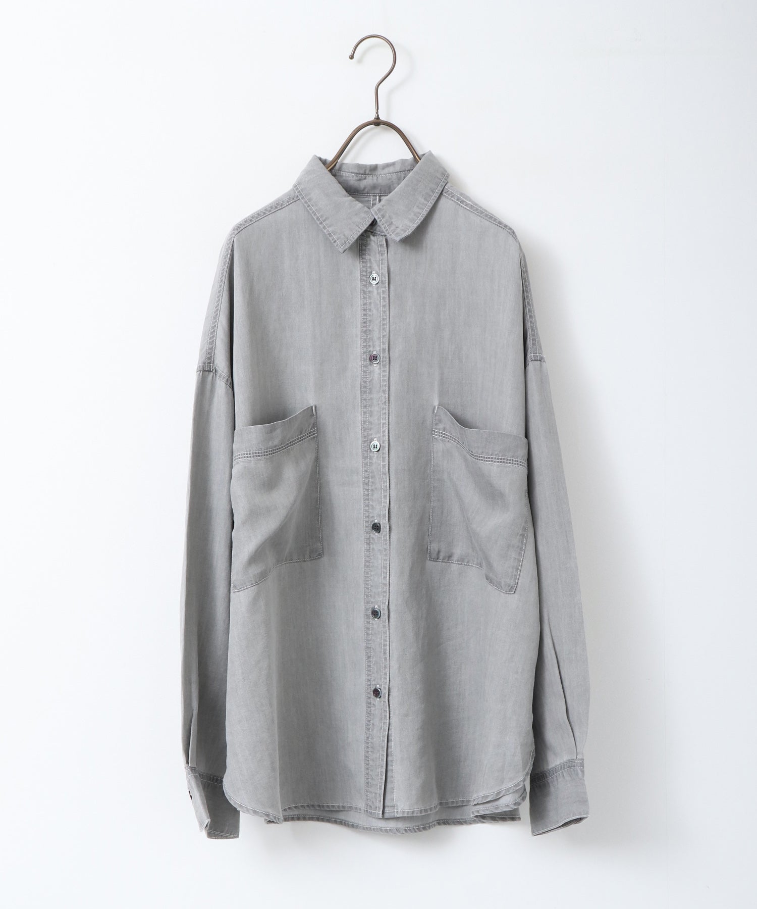 TENCEL DENIM OVERSHIRT