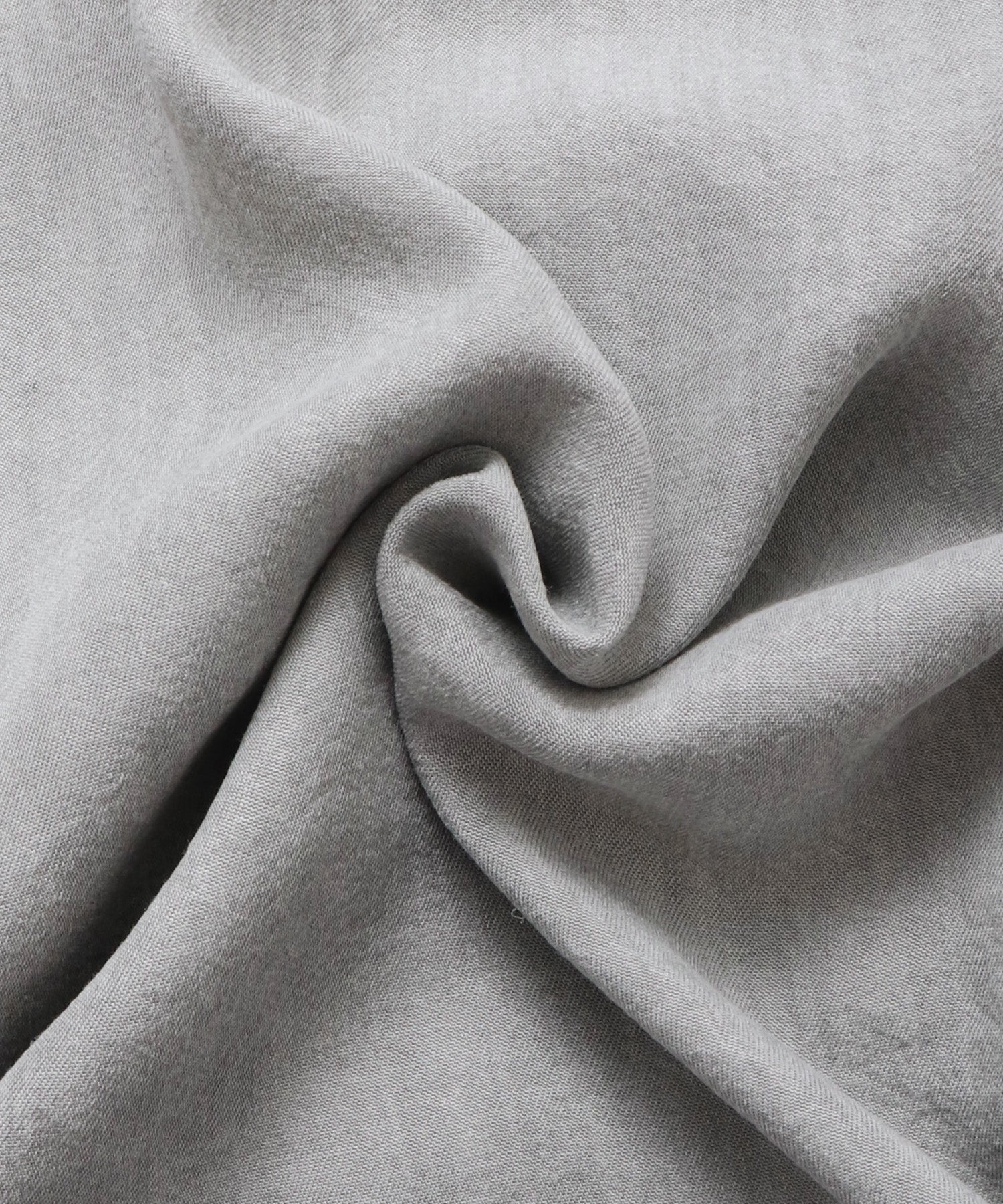 バックギャザー テンセルデニムシャツ