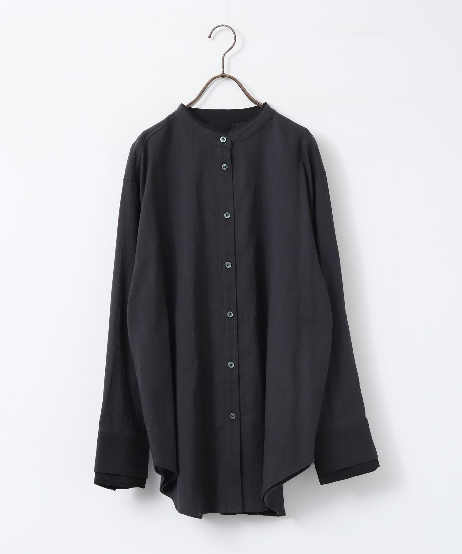 SPRING SLUB SHEER DOCKING SHIRT