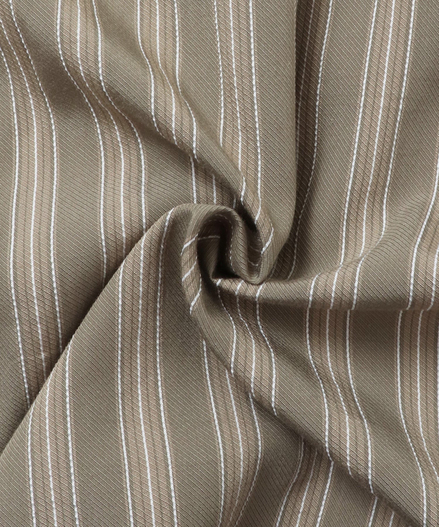 STRIPE SHIRRING SHIRT