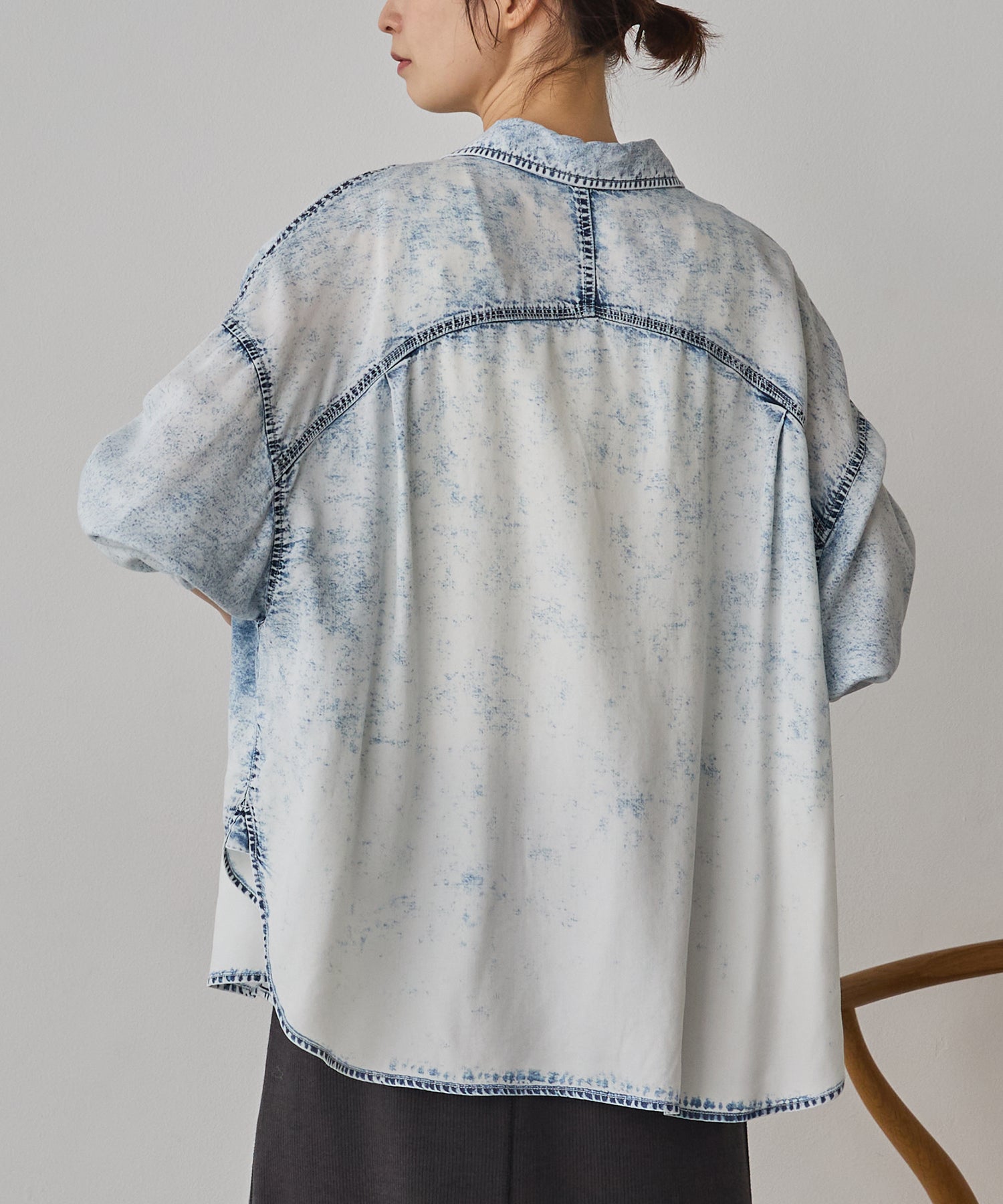 TENCEL DENIM OVERSHIRT