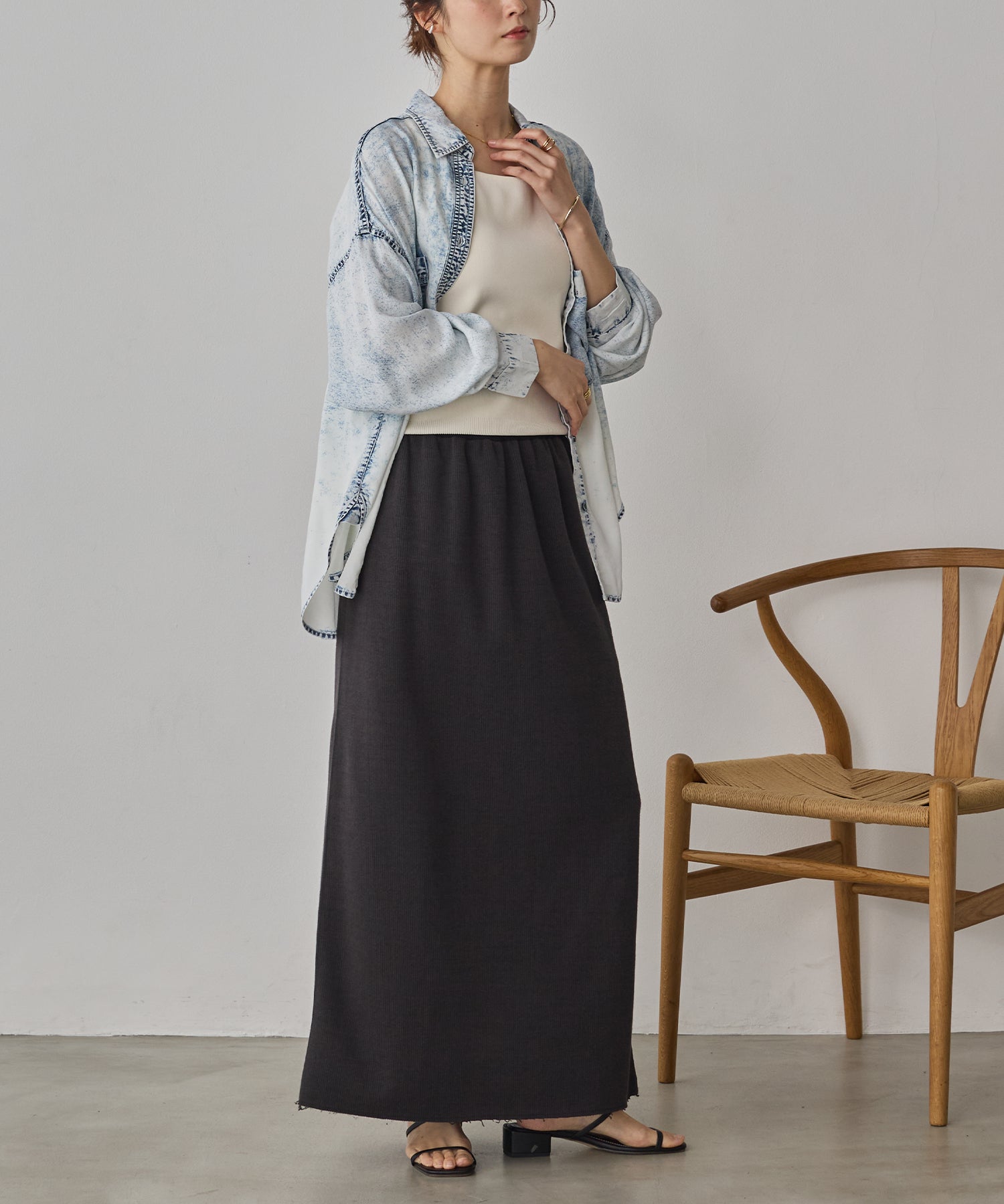 TENCEL DENIM OVERSHIRT