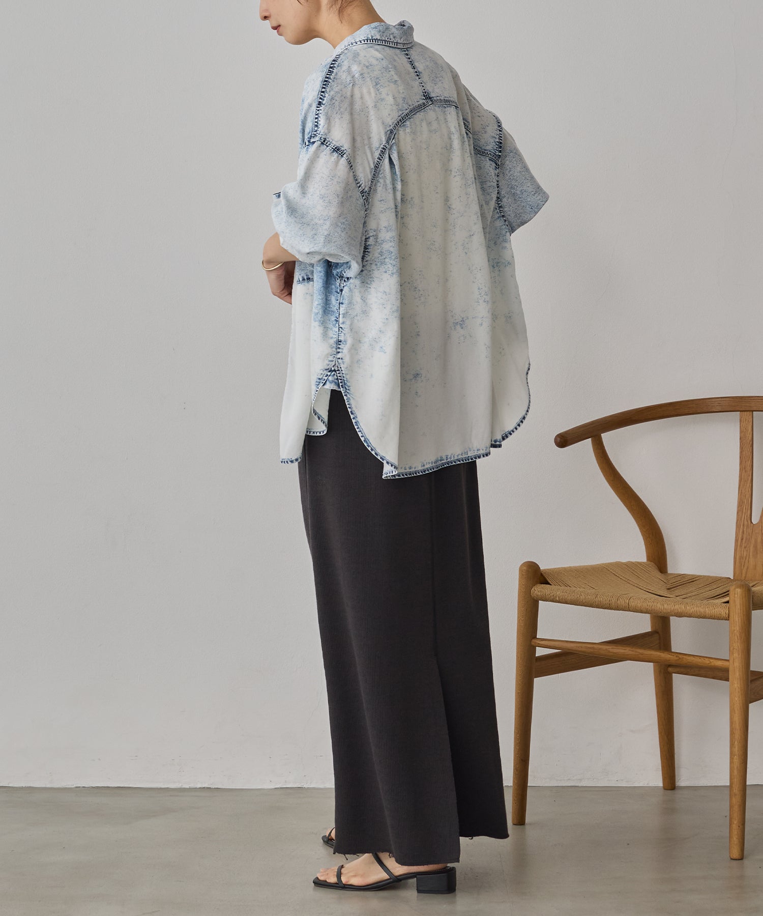 TENCEL DENIM OVERSHIRT