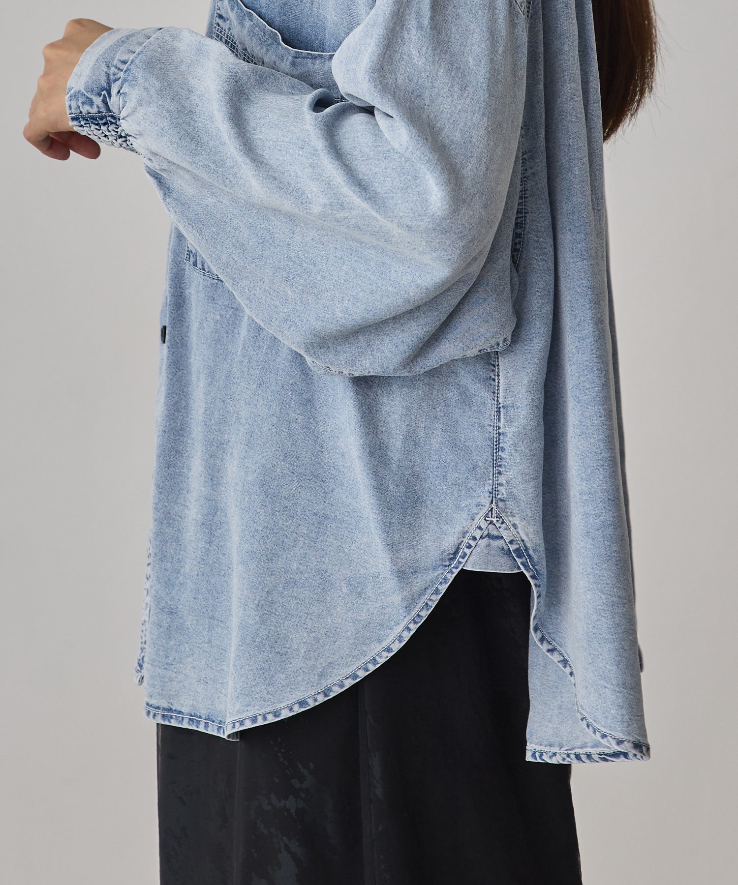 TENCEL DENIM OVERSHIRT