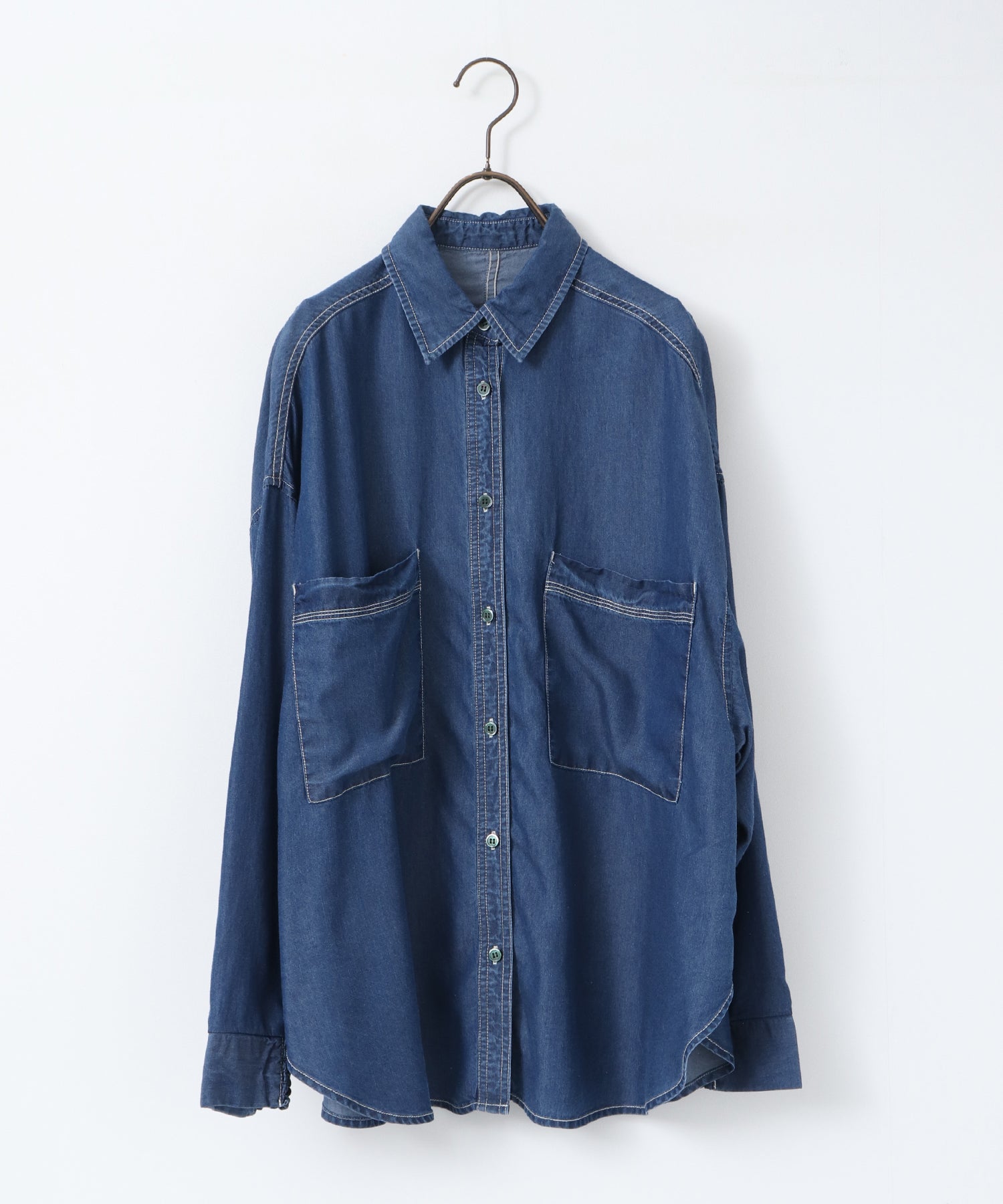 TENCEL DENIM OVERSHIRT