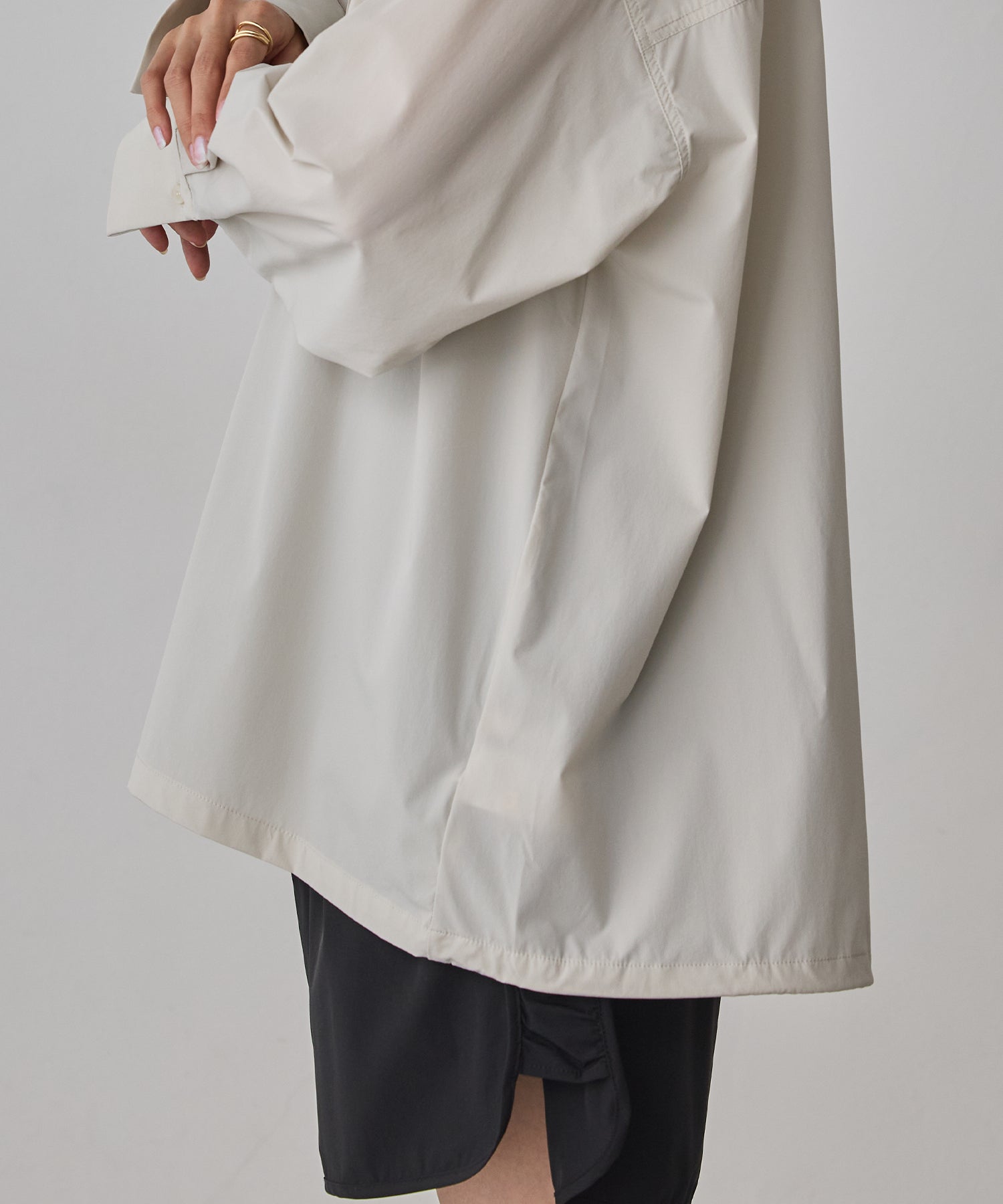 [ICE TOUCH] BACKDROSS BALLOON SHIRT