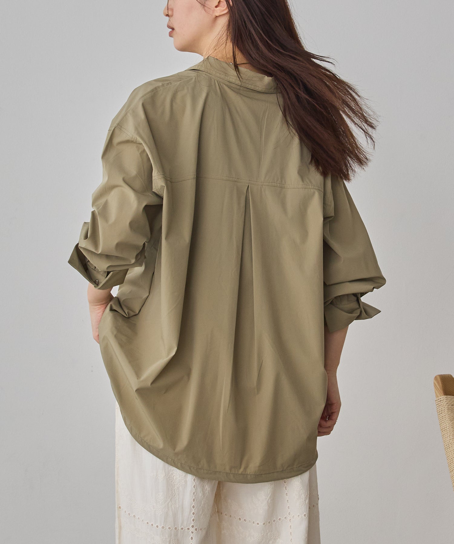 [ICE TOUCH] BACKDROSS BALLOON SHIRT