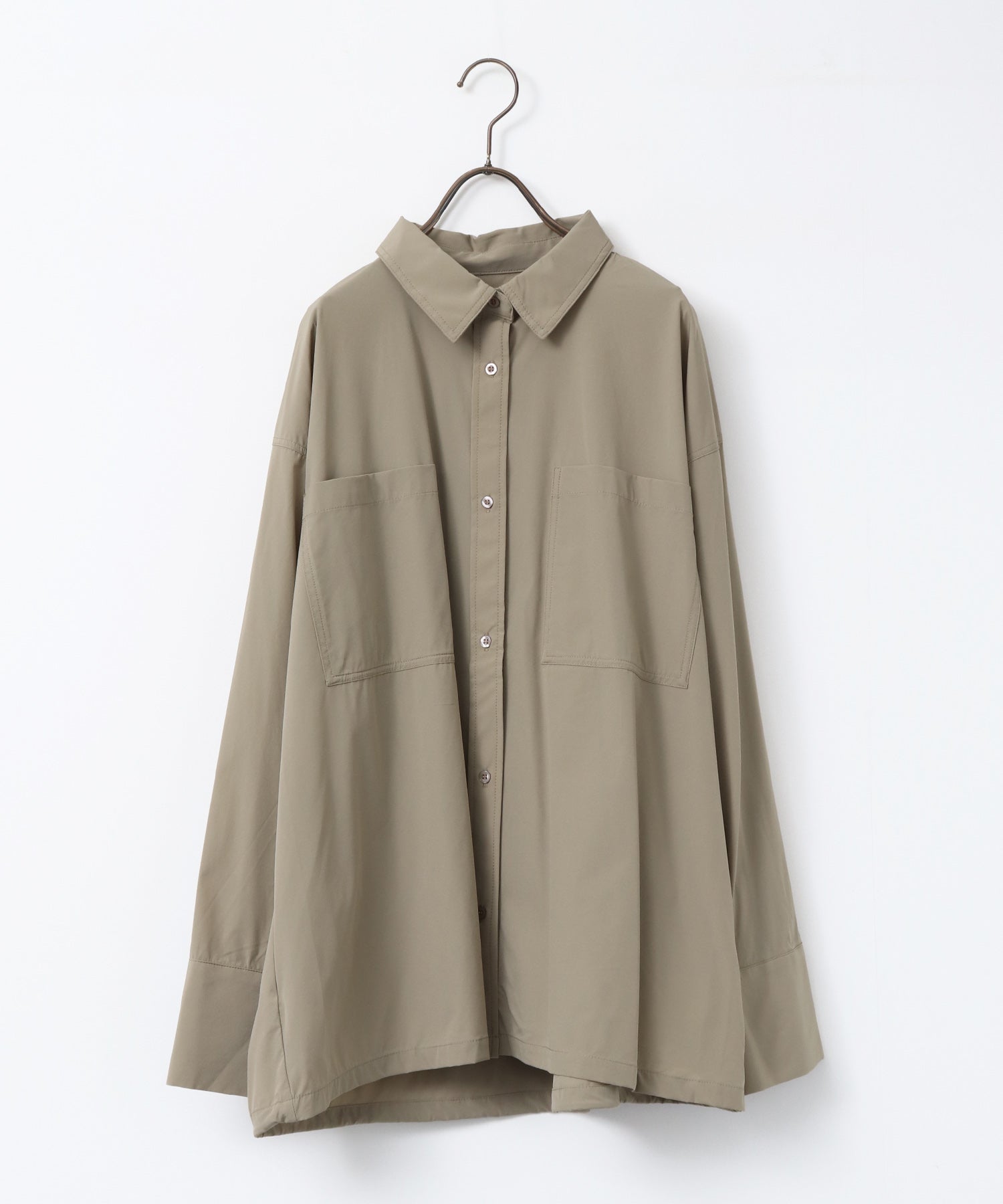 [ICE TOUCH] BACKDROSS BALLOON SHIRT