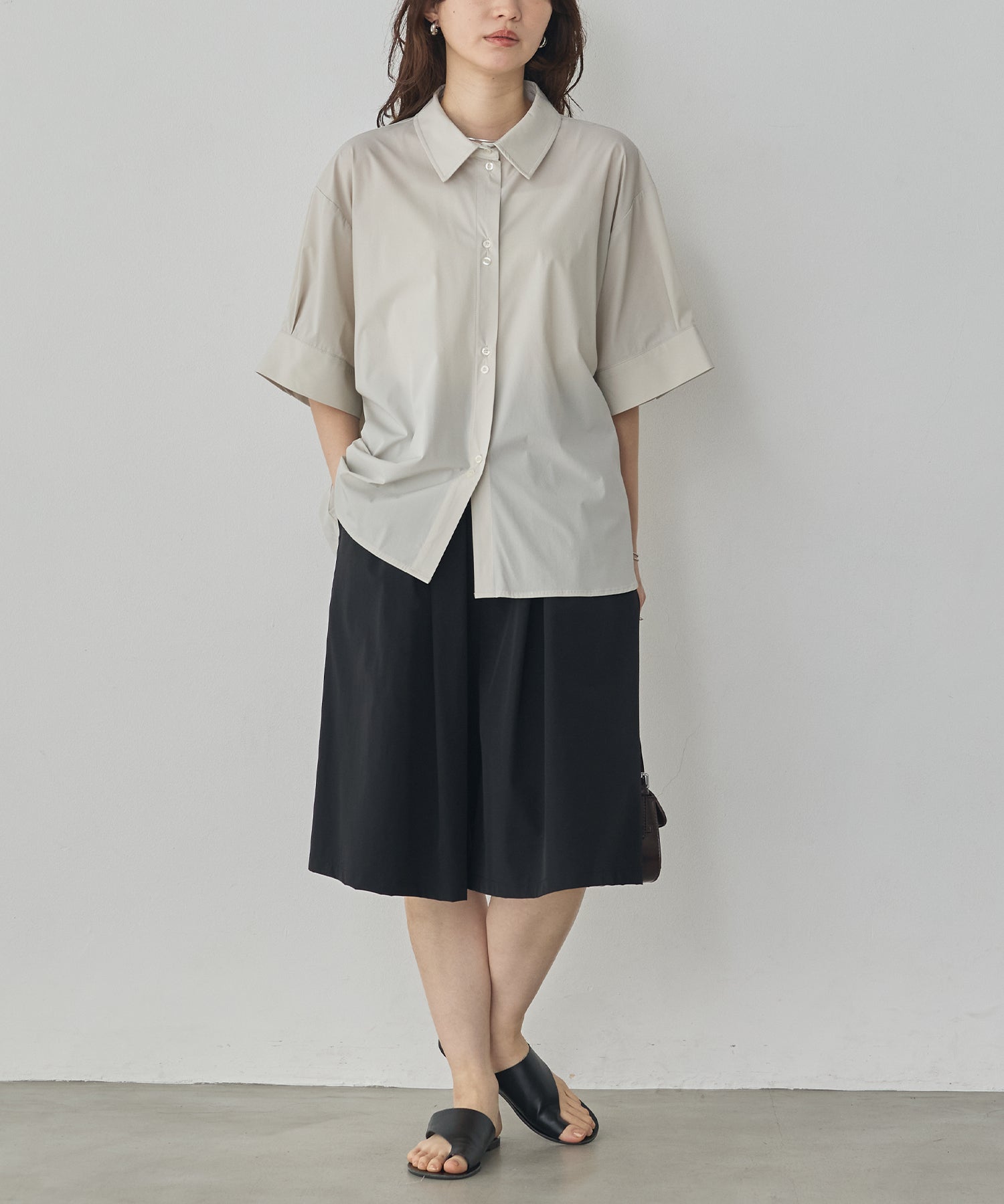 [ICE TOUCH] SHORT-SLEEVE BOX SHIRT