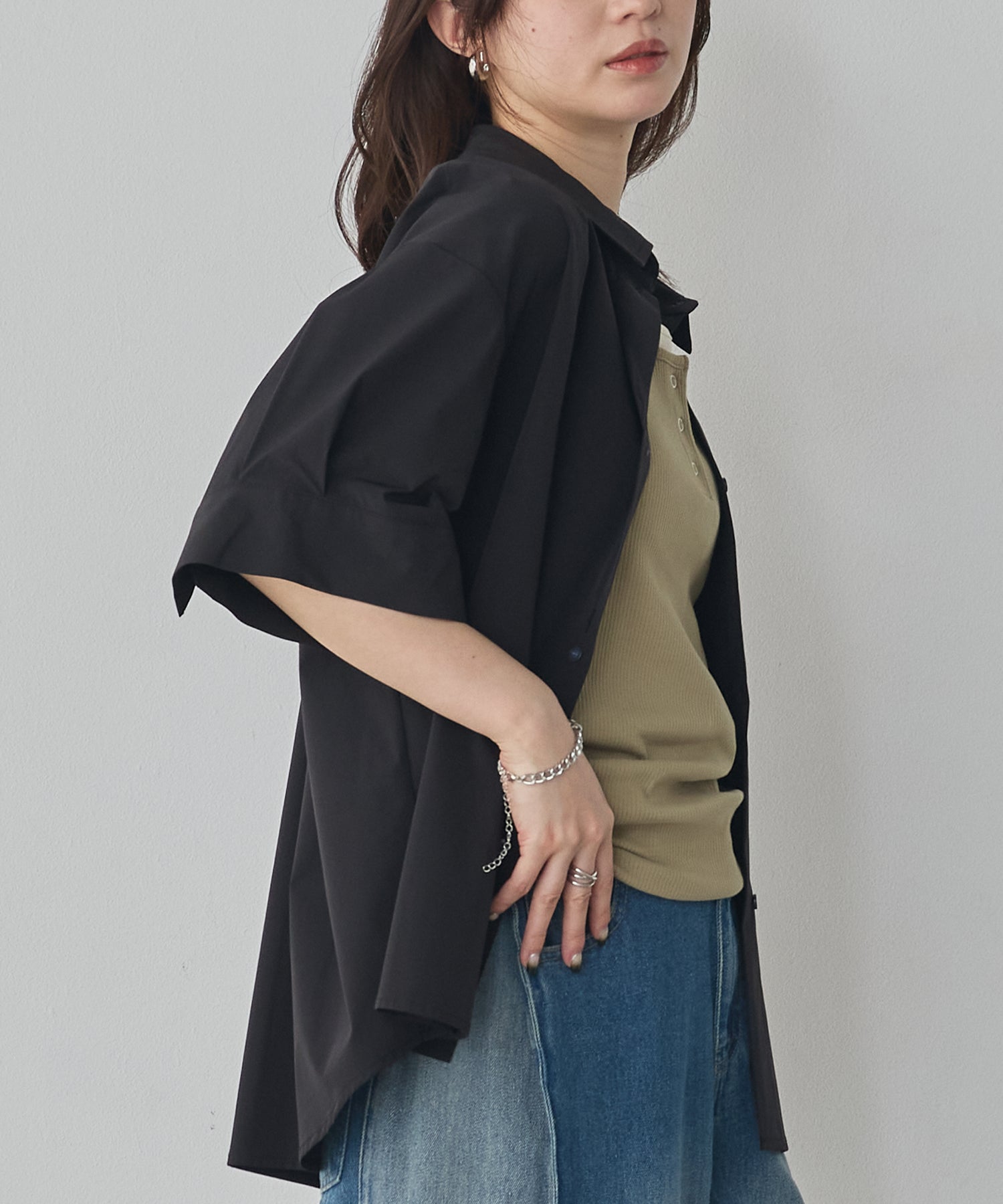 [ICE TOUCH] SHORT-SLEEVE BOX SHIRT