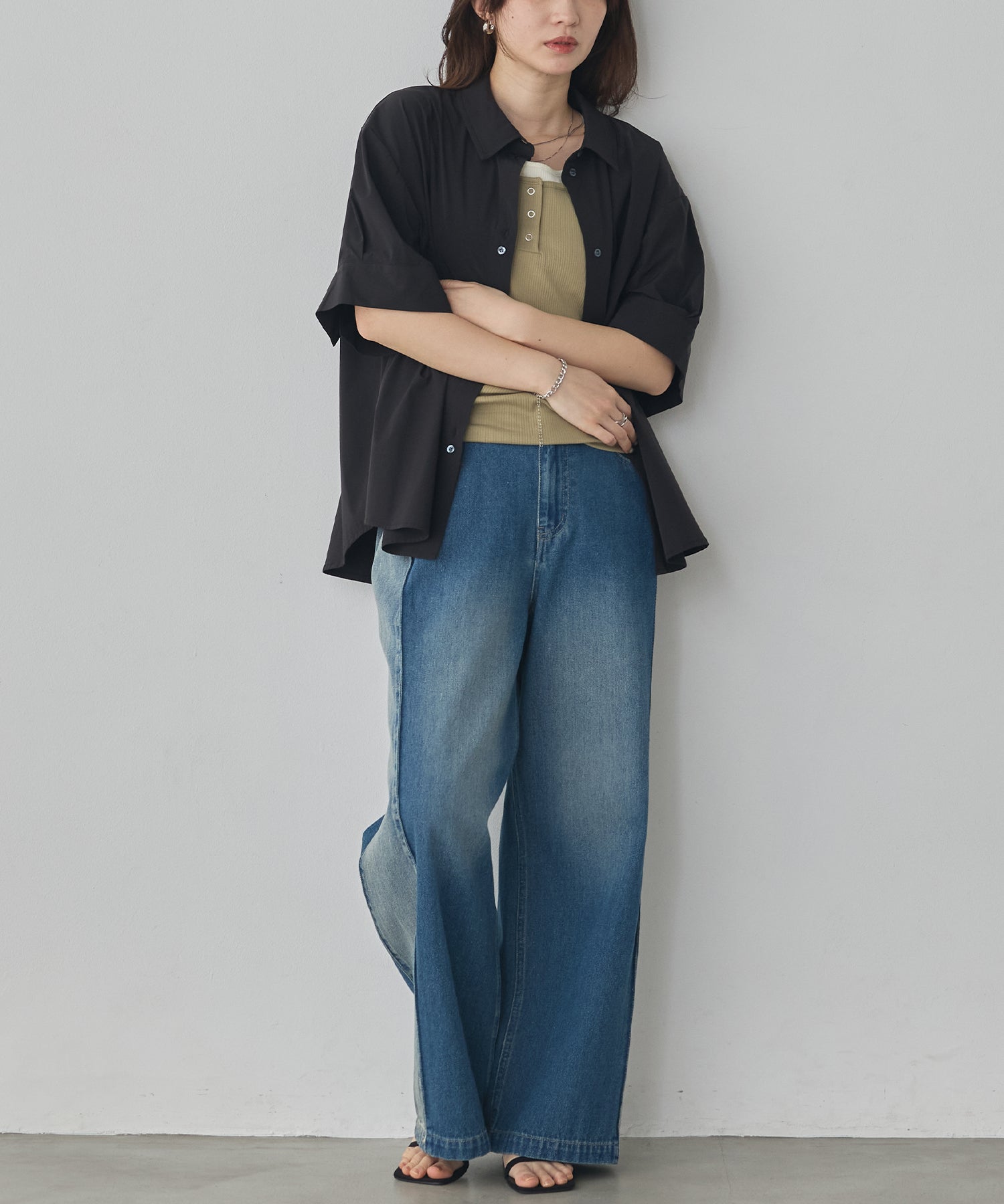 [ICE TOUCH] SHORT-SLEEVE BOX SHIRT