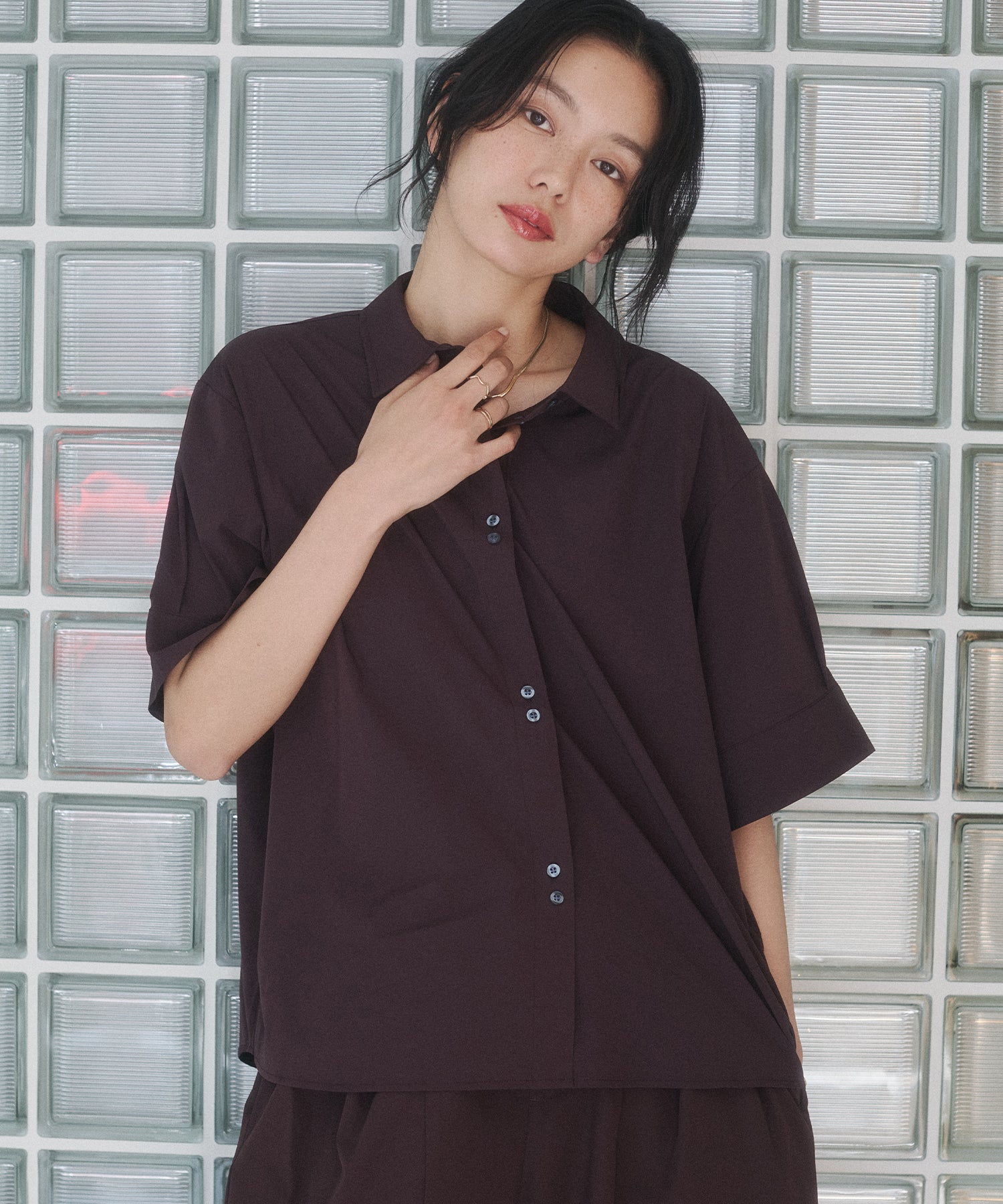 《PRE-ORDER》[ICE TOUCH] SHORT-SLEEVE BOX SHIRT