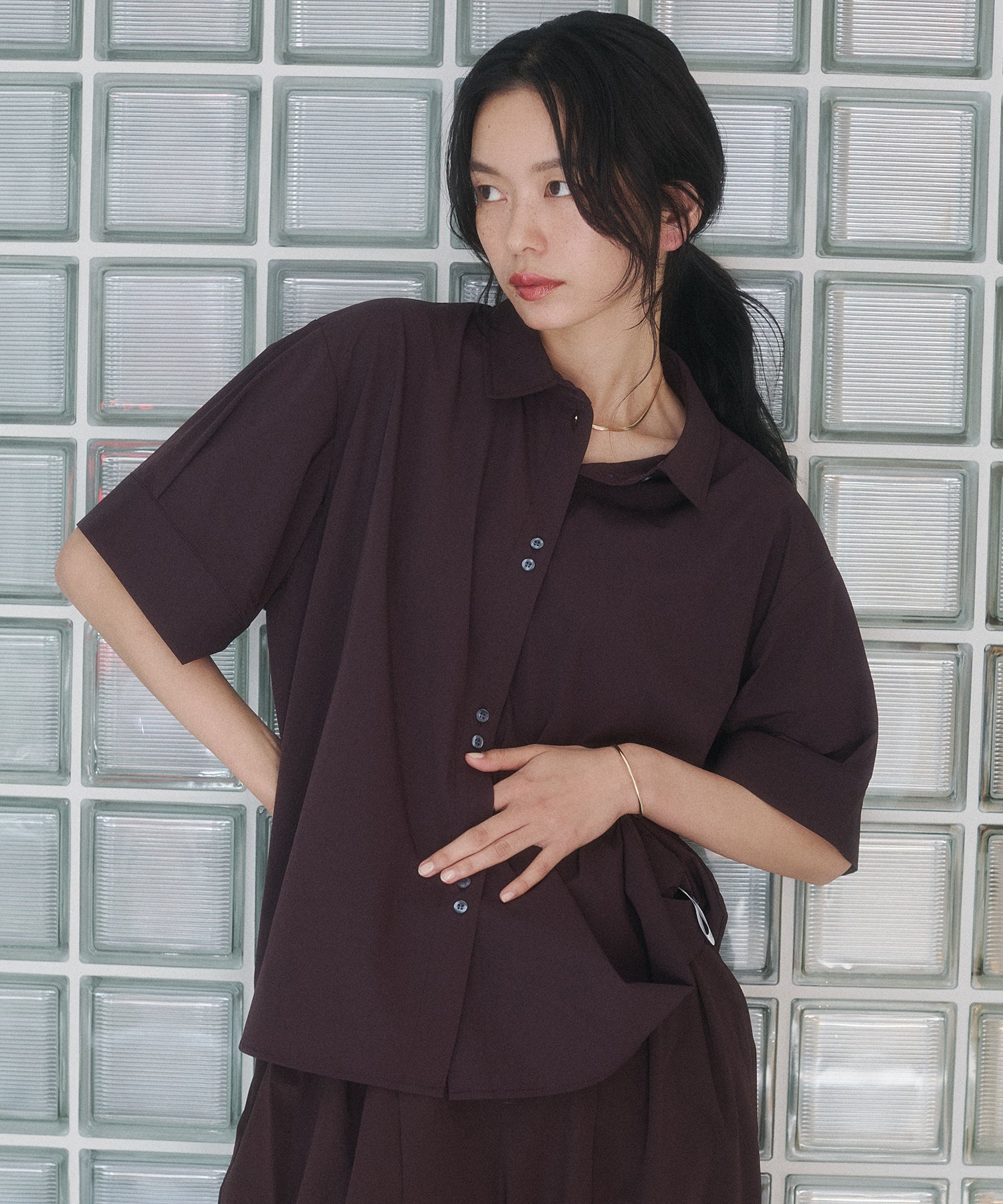 《PRE-ORDER》[ICE TOUCH] SHORT-SLEEVE BOX SHIRT