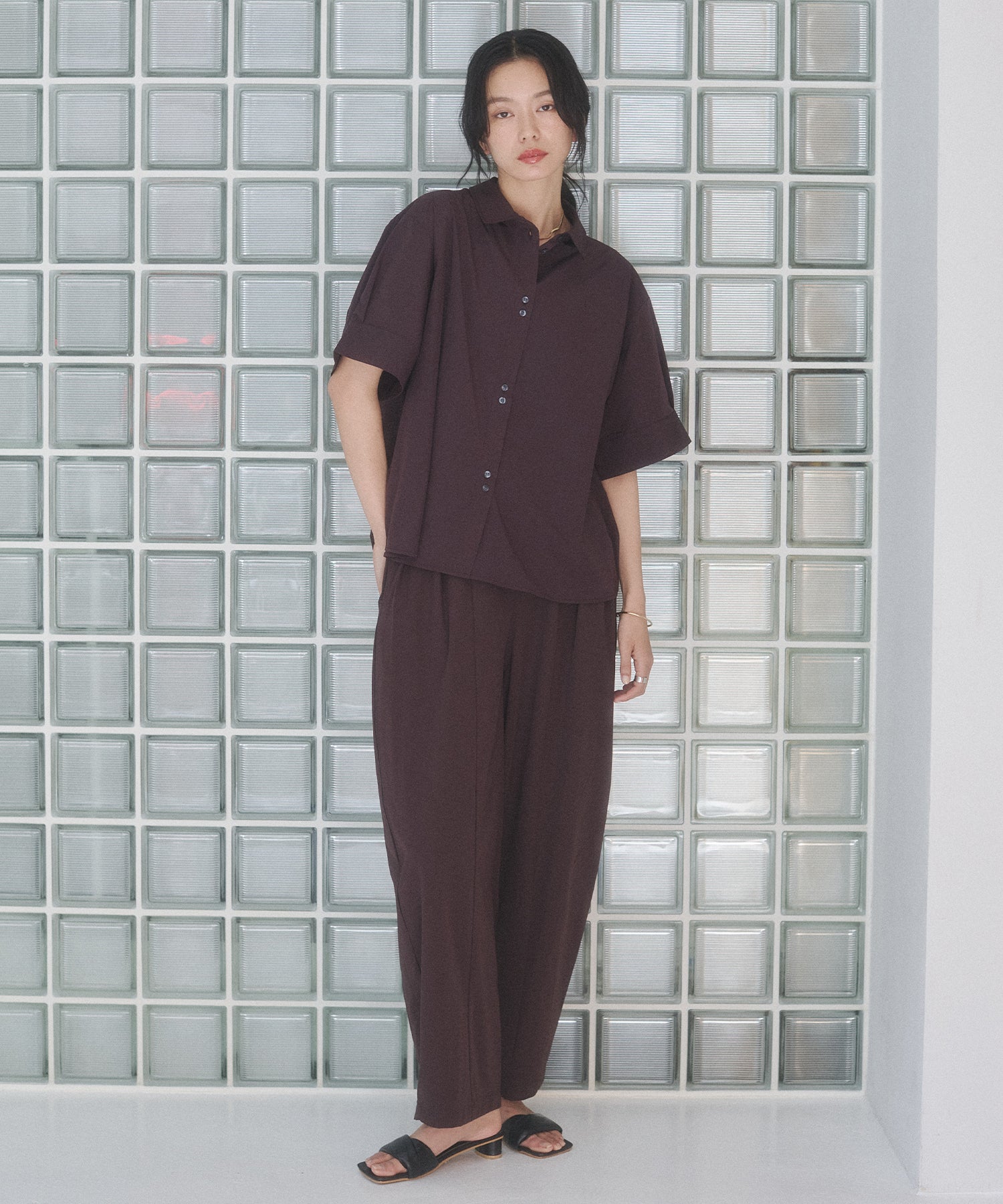 [ICE TOUCH] SHORT-SLEEVE BOX SHIRT