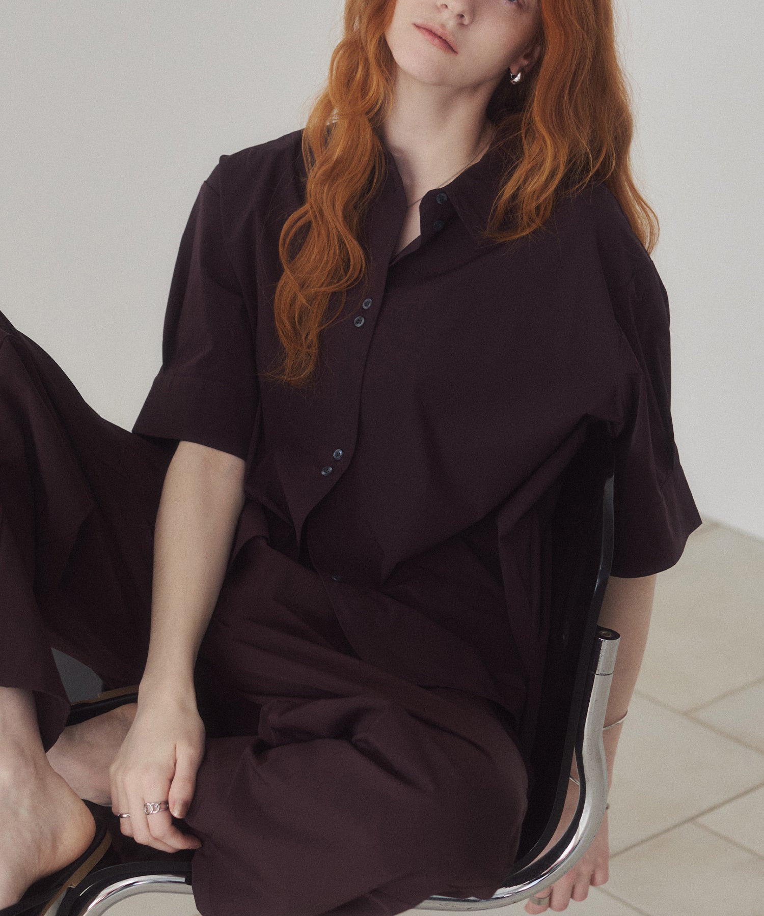 [ICE TOUCH] SHORT-SLEEVE BOX SHIRT
