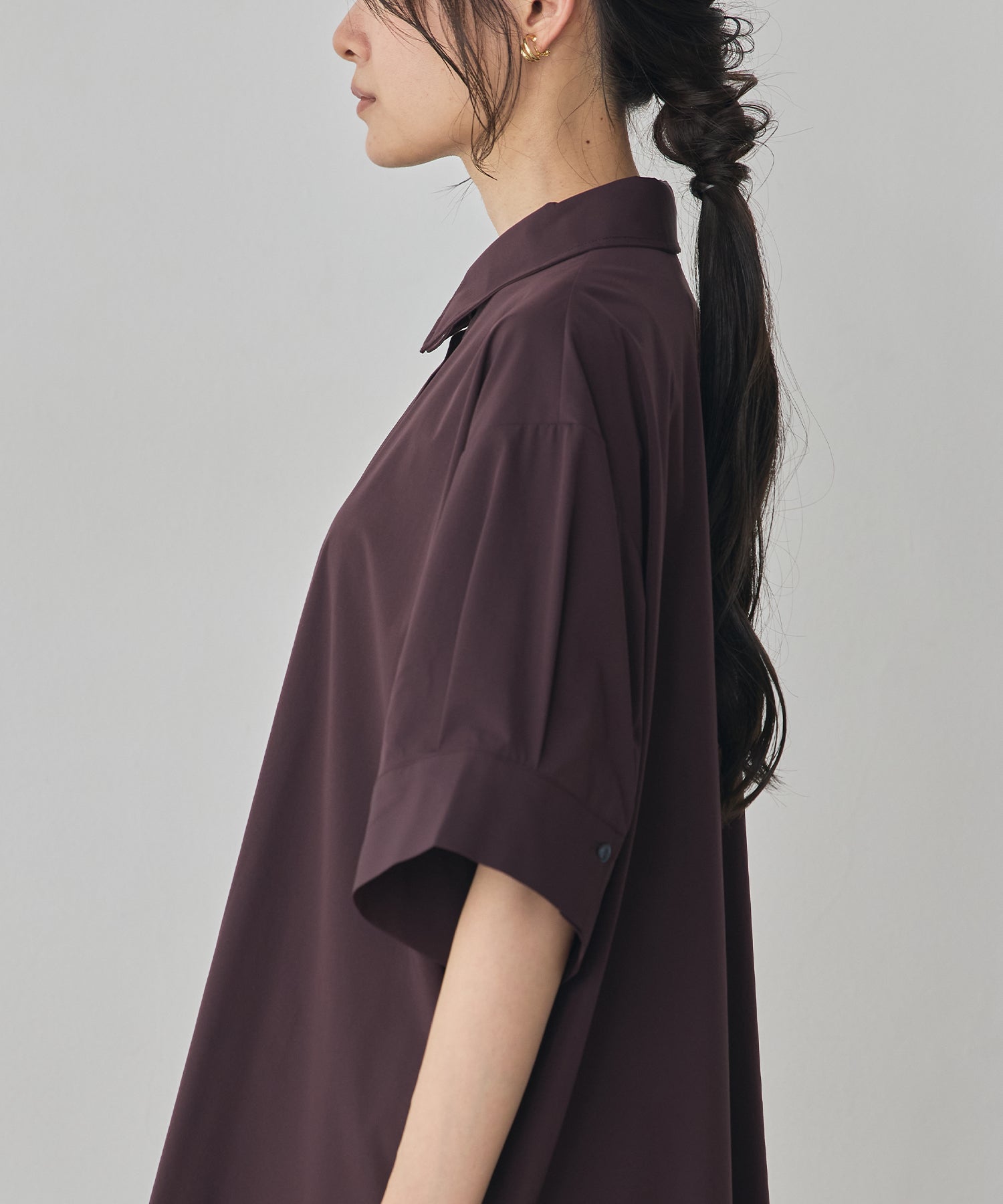 [ICE TOUCH] SHORT-SLEEVE BOX SHIRT