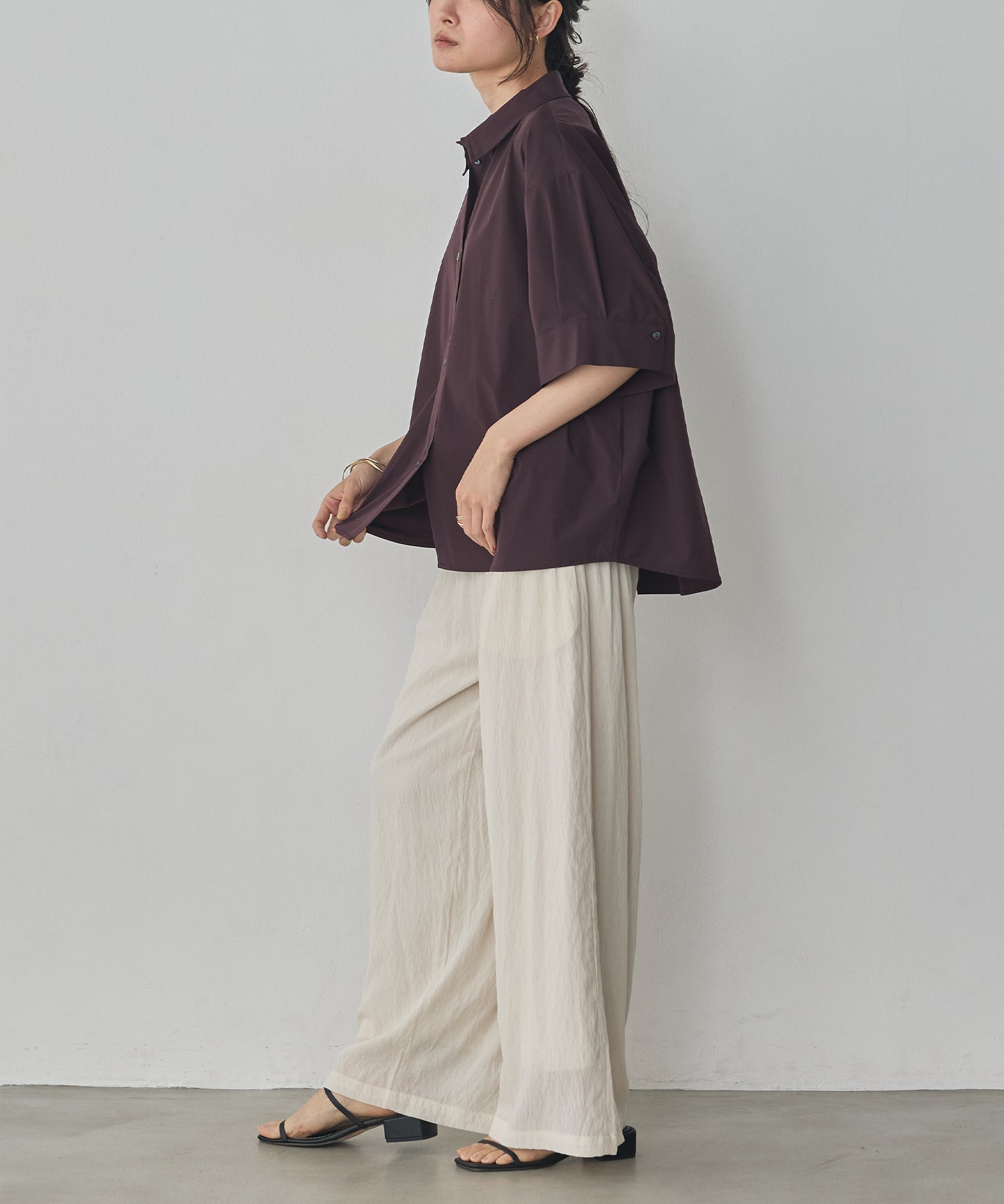 [ICE TOUCH] SHORT-SLEEVE BOX SHIRT