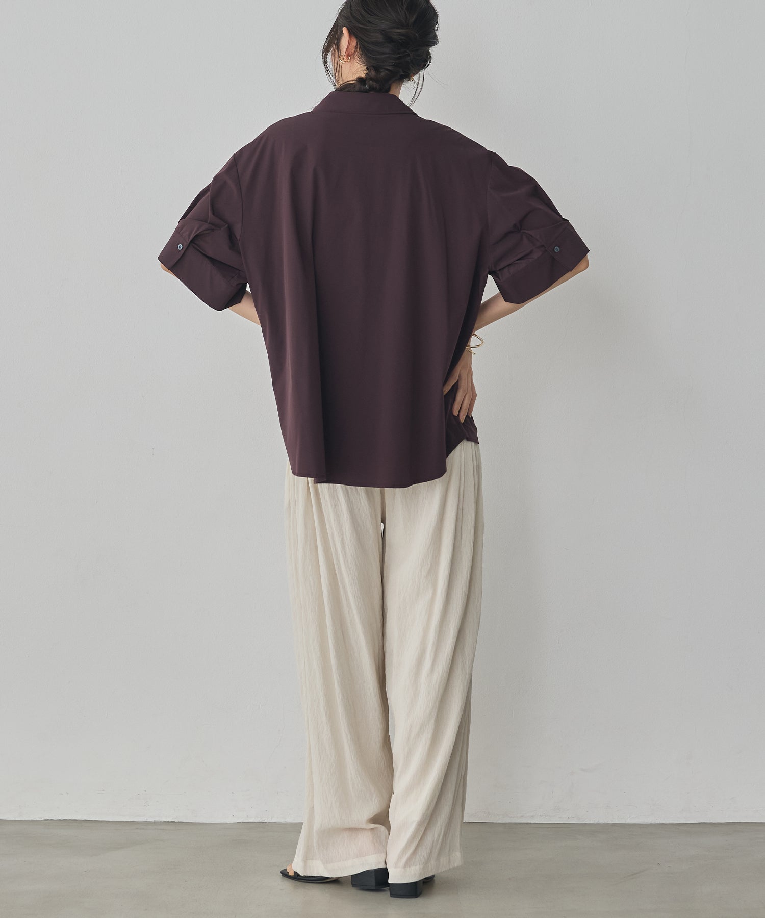 [ICE TOUCH] SHORT-SLEEVE BOX SHIRT