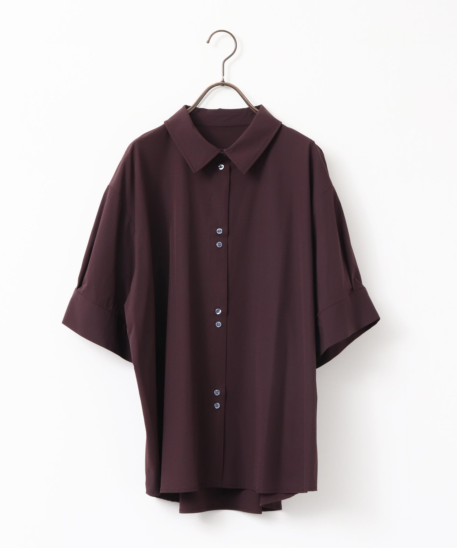 [ICE TOUCH] SHORT-SLEEVE BOX SHIRT
