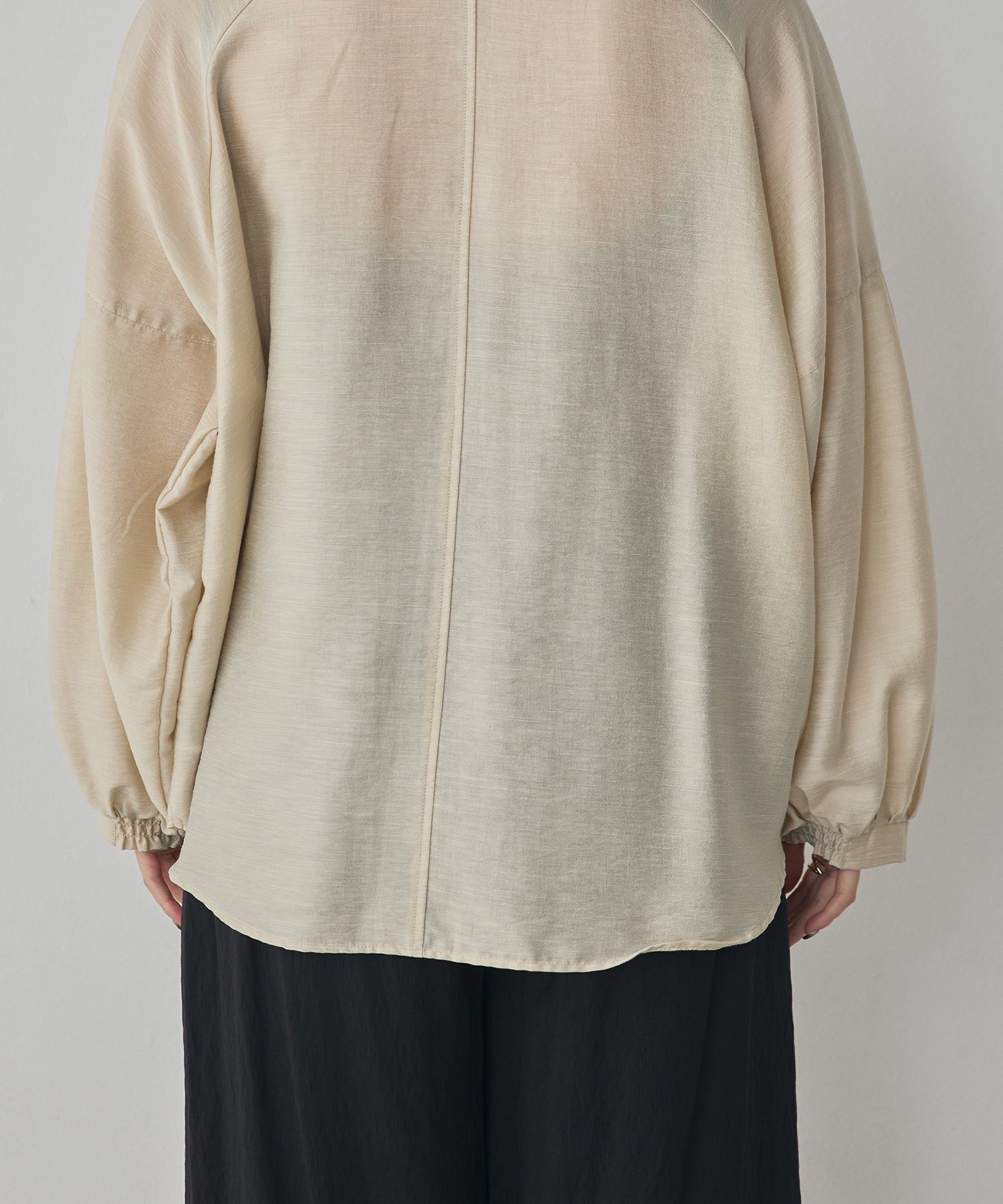 《PRE-ORDER》REVERSIBLE SHEER SHIRT