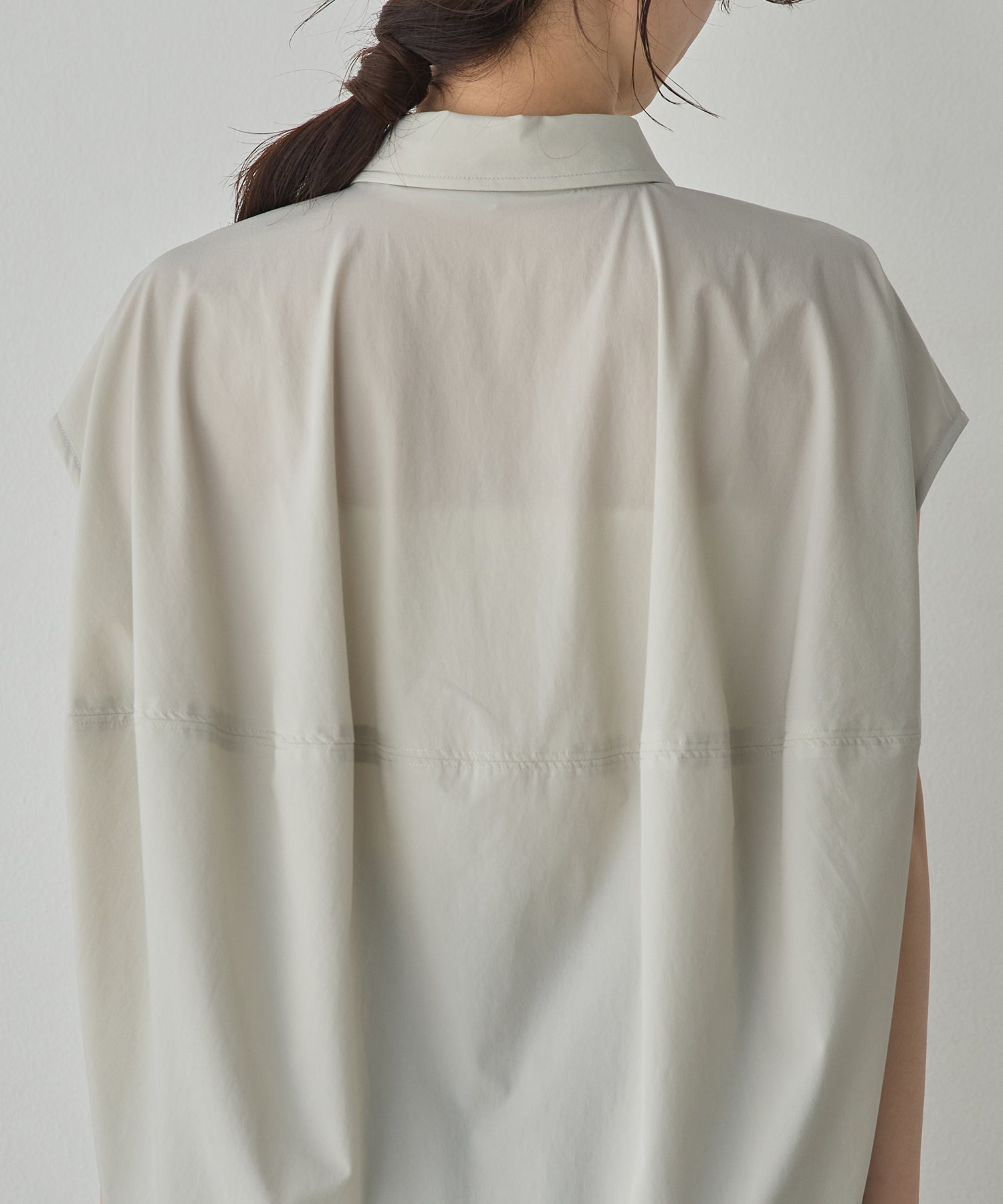 [ICE-TOUCH] THICK COCOON SHIRT