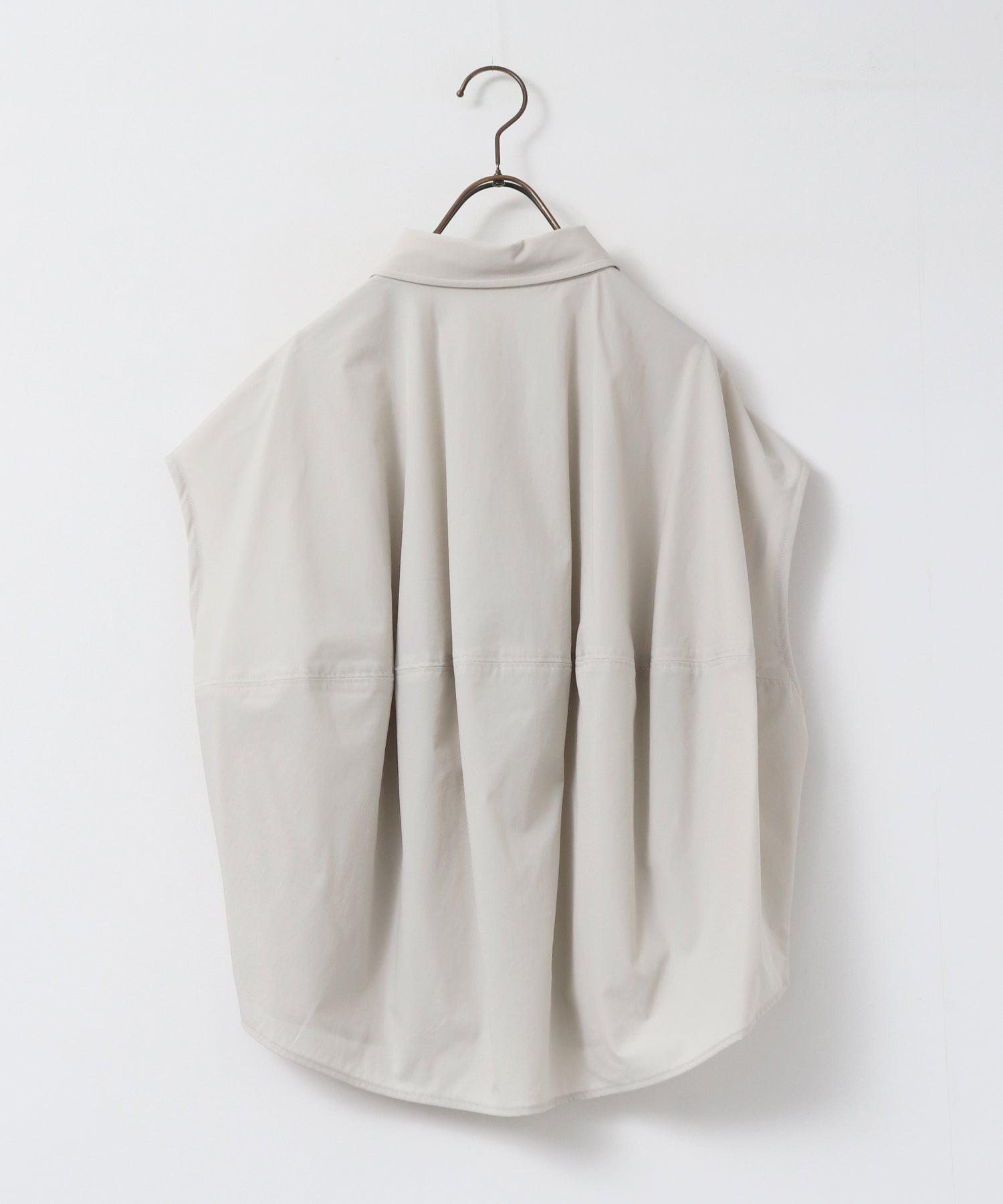 [ICE-TOUCH] THICK COCOON SHIRT