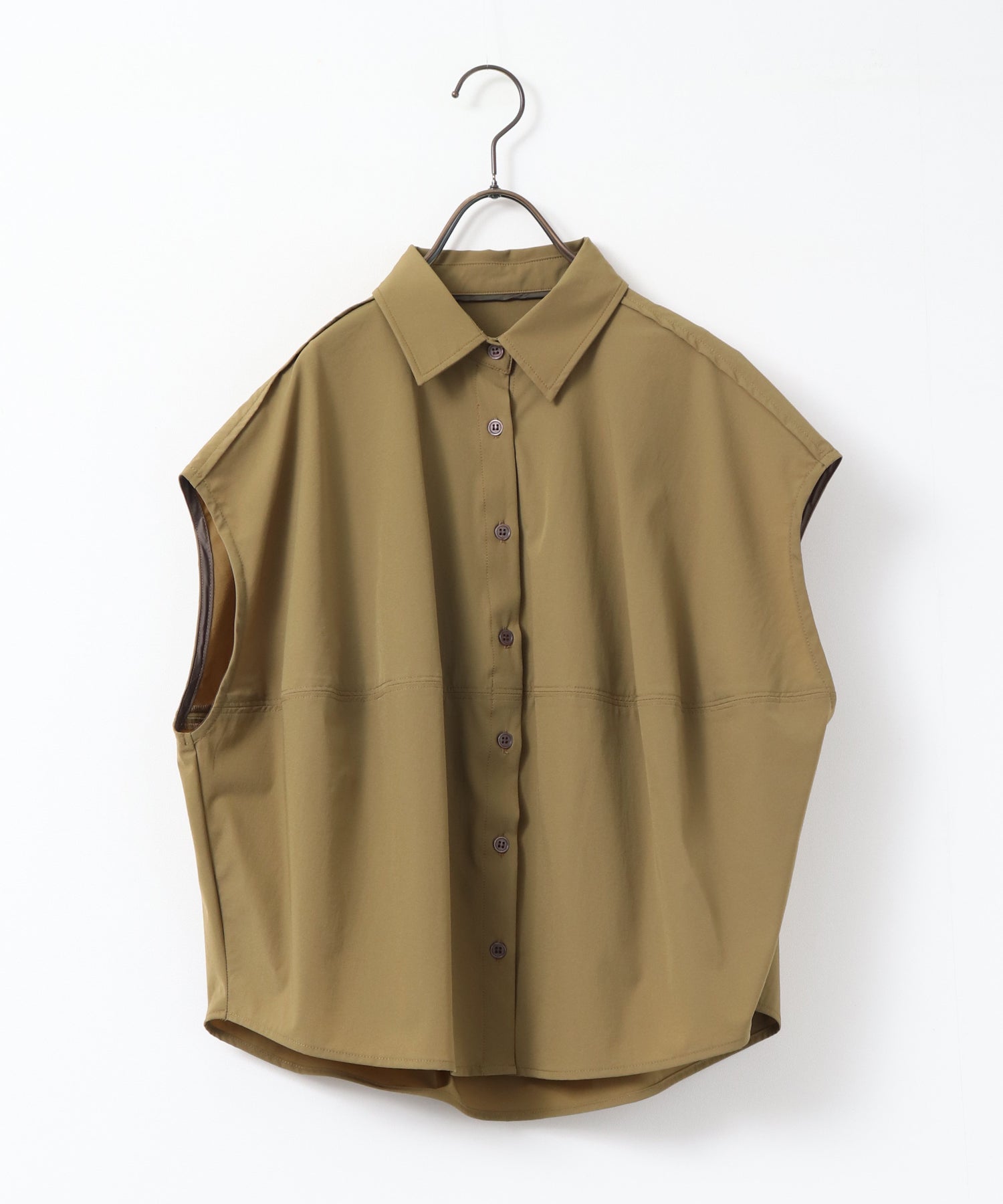 [ICE-TOUCH] THICK COCOON SHIRT